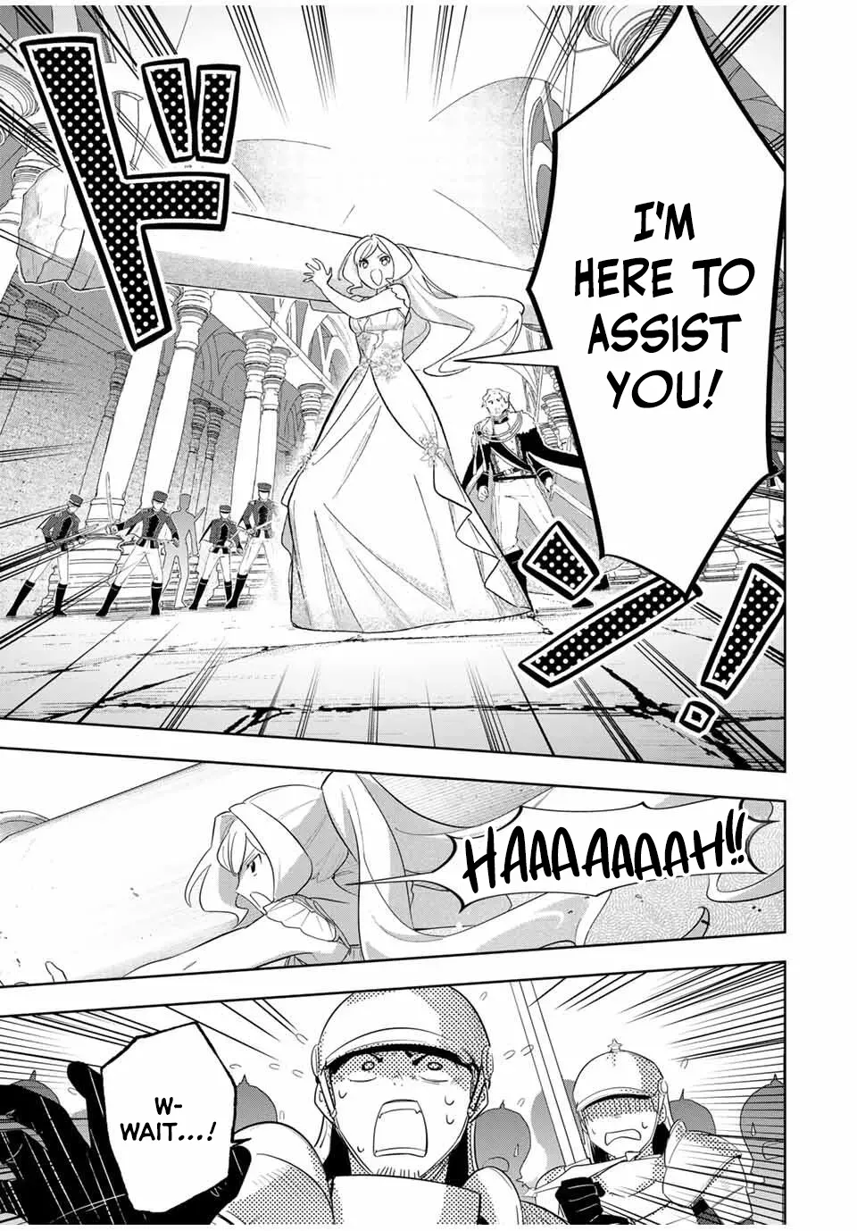 Koujo Tensei: Densetsu no Dai Madoushi (♂), Hime Kishi to Narite Densetsu no Reijou Kishidan o Tsukuri Musou Suru Chapter 5 page 19 - 