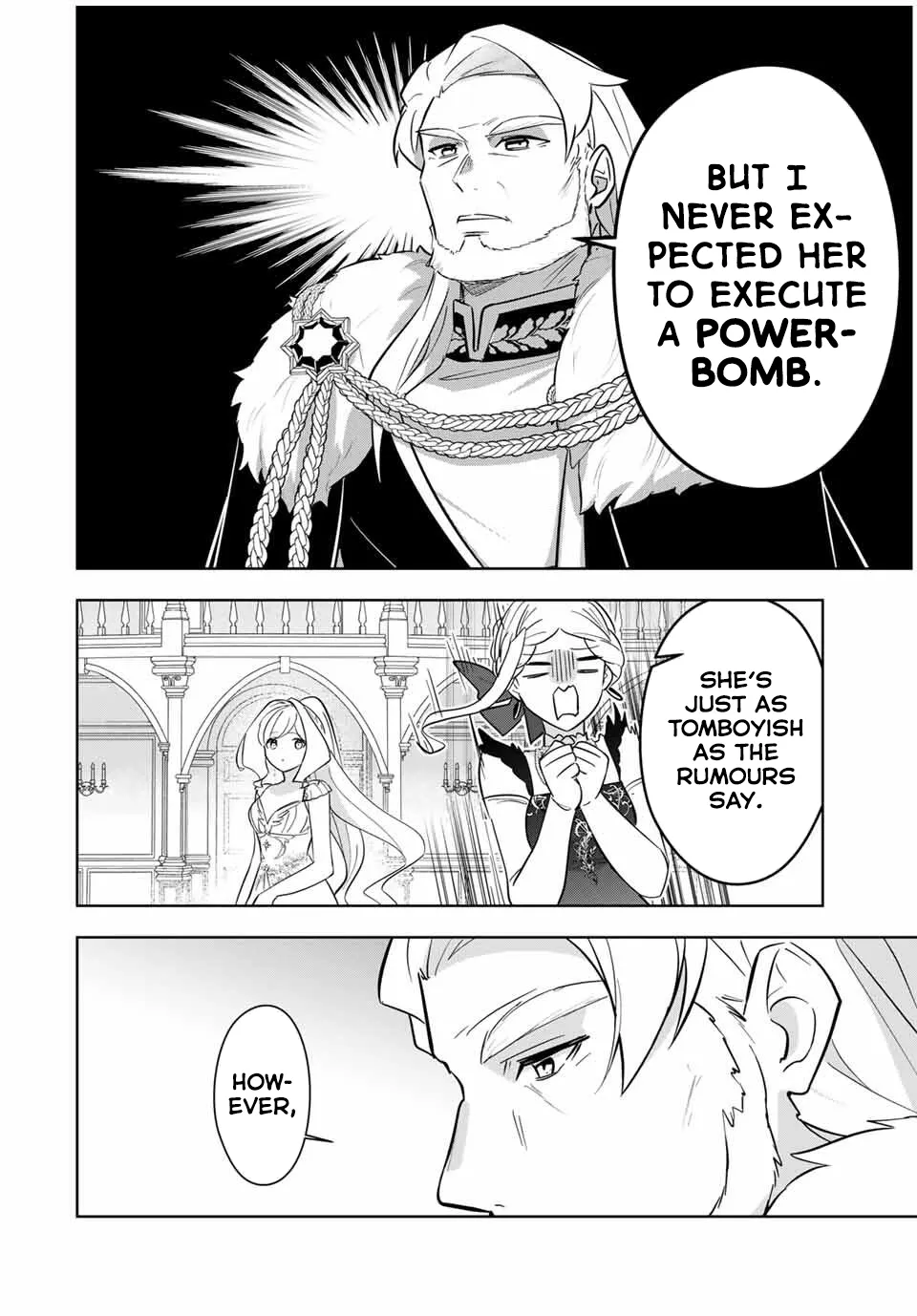 Koujo Tensei: Densetsu no Dai Madoushi (♂), Hime Kishi to Narite Densetsu no Reijou Kishidan o Tsukuri Musou Suru Chapter 5 page 4 - 