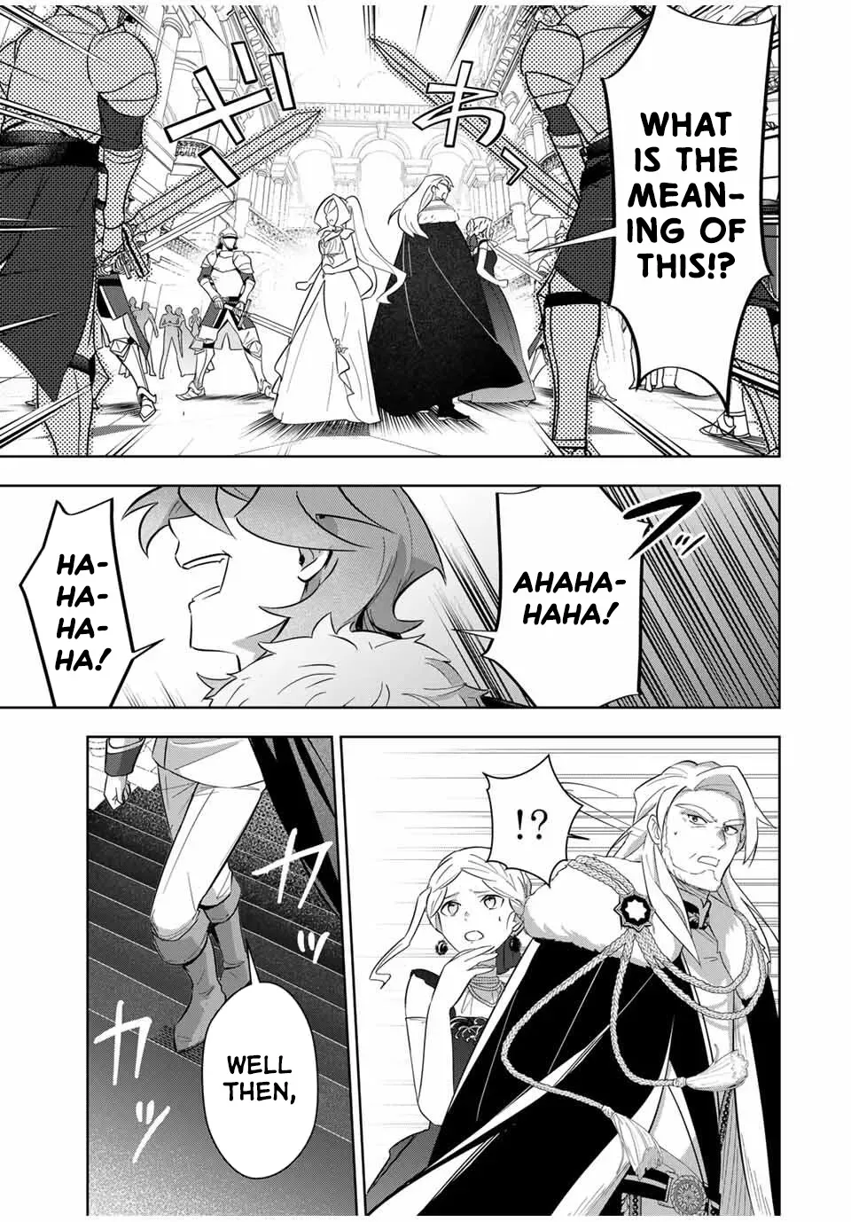 Koujo Tensei: Densetsu no Dai Madoushi (♂), Hime Kishi to Narite Densetsu no Reijou Kishidan o Tsukuri Musou Suru Chapter 5 page 7 - 