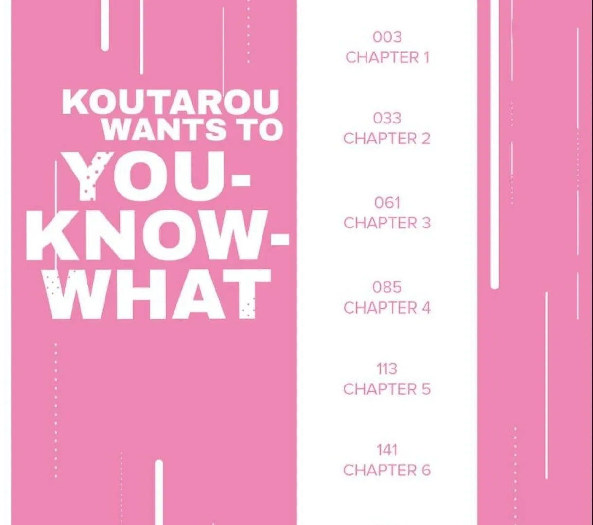 Koutarou Wants To You-Know-What Chapter 1 page 6 - 