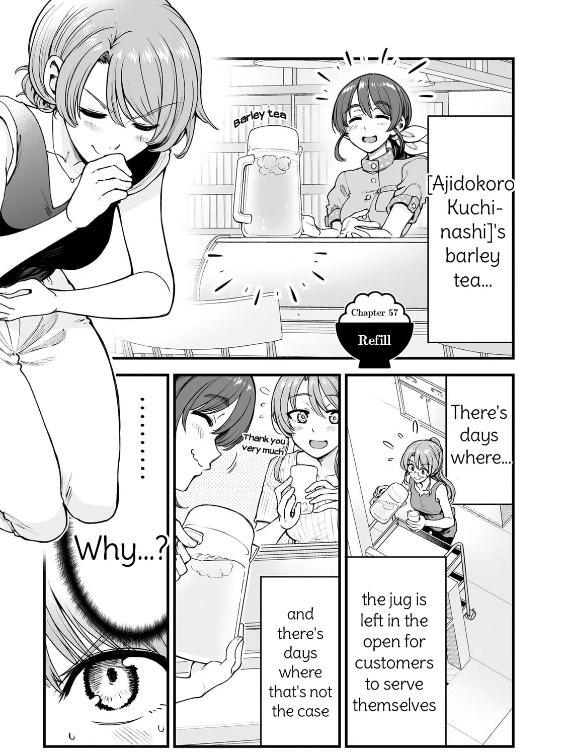 Kuchibeta Shokudou Chapter 57 page 1 - 