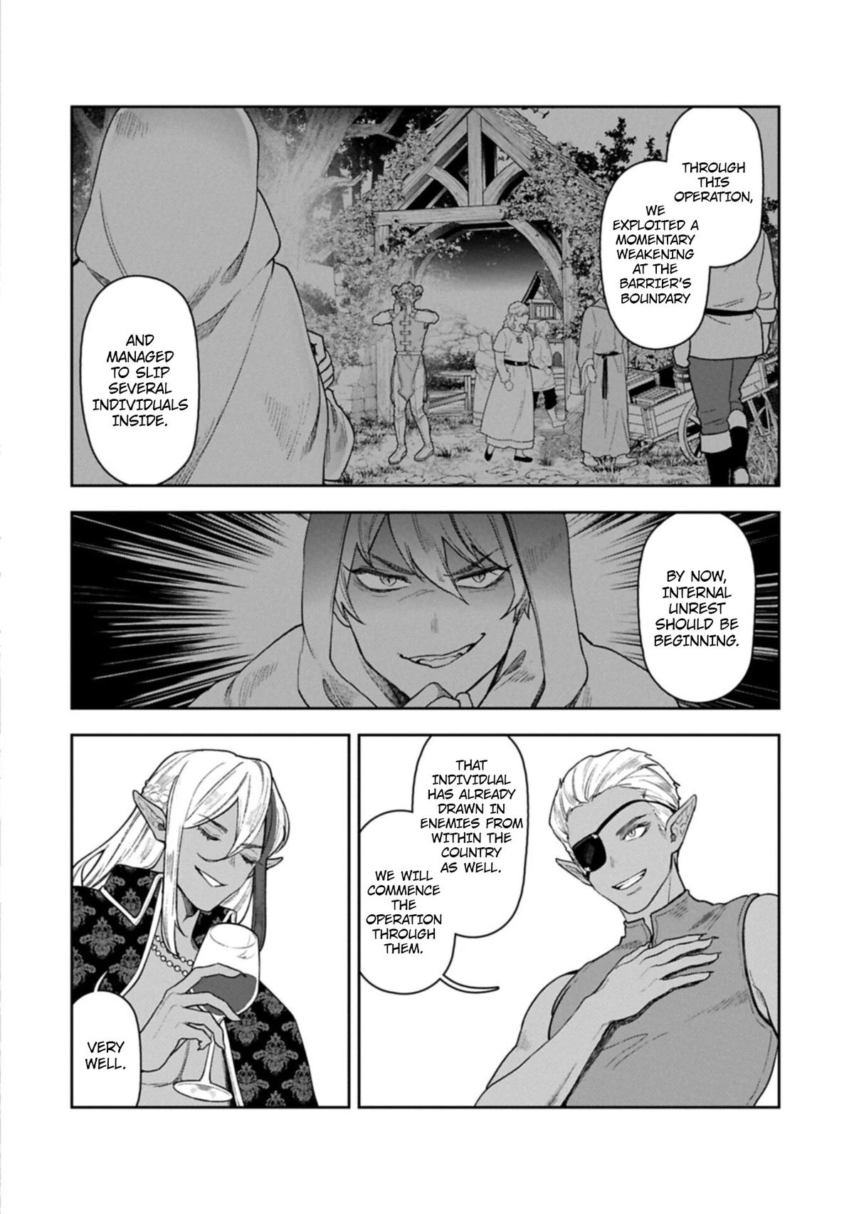 Kuni ni Saikyou no Barrier wo Hattara Heiwa ni Narisugite Tsuihousaremashita Chapter 20 page 24 - 
