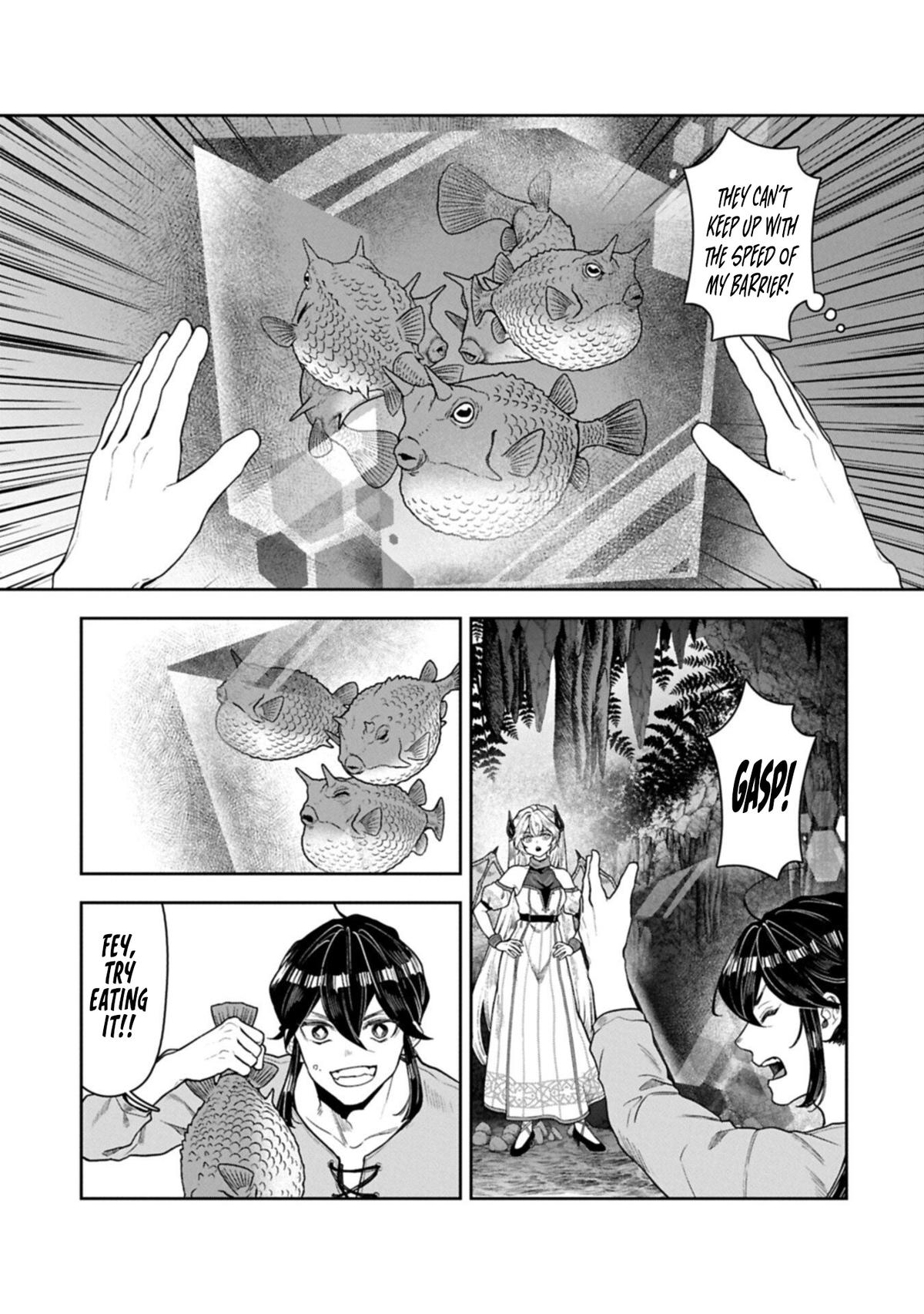 Kuni ni Saikyou no Barrier wo Hattara Heiwa ni Narisugite Tsuihousaremashita Chapter 21 page 12 - 