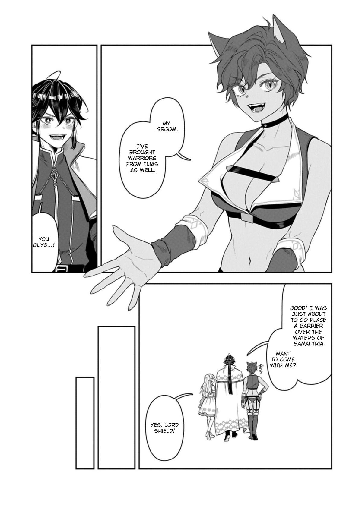 Kuni ni Saikyou no Barrier wo Hattara Heiwa ni Narisugite Tsuihousaremashita Chapter 23 page 28 - 
