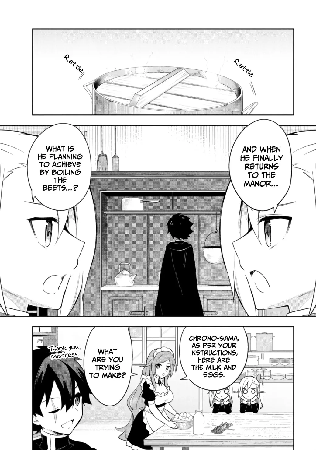Kuro no Senki: Isekai Teni Shita Boku ga Saikyou na no wa Bed no Ue dake no You desu Chapter 8 page 2 - 