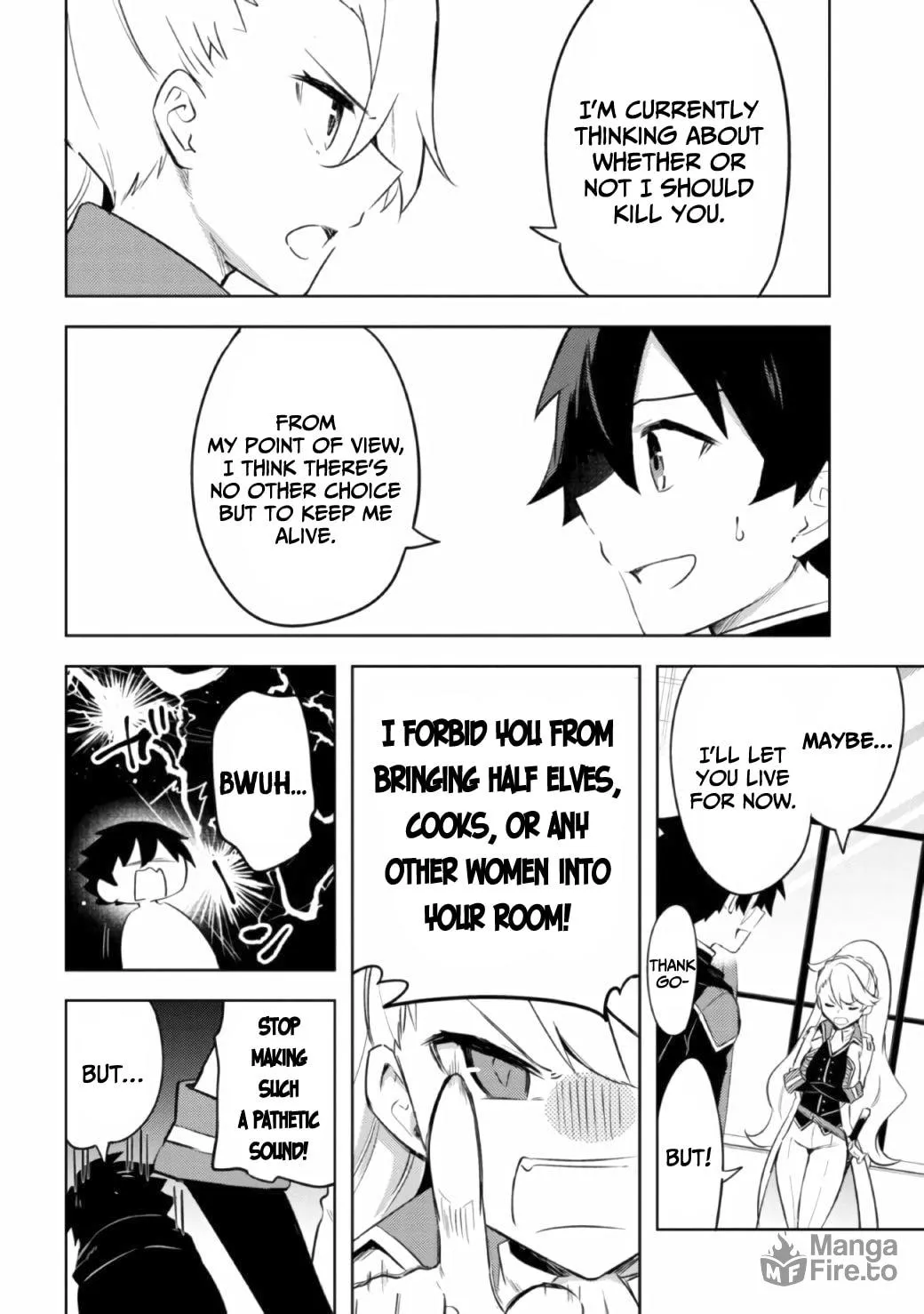 Kuro no Senki: Isekai Teni Shita Boku ga Saikyou na no wa Bed no Ue dake no You desu Chapter 8 page 21 - 
