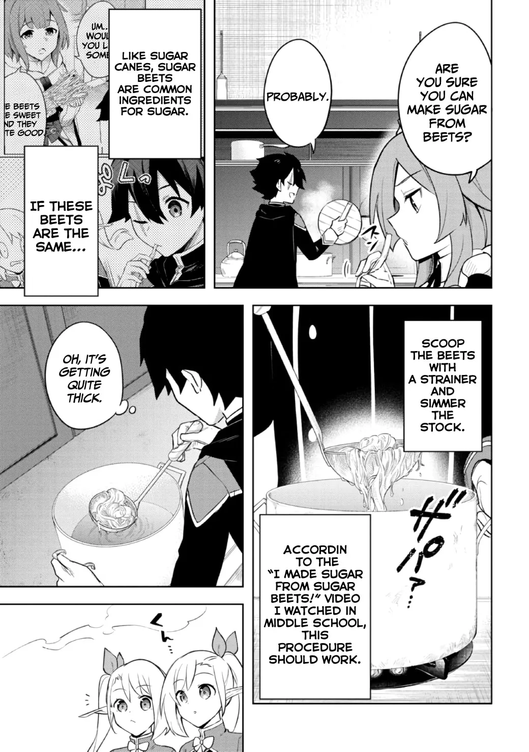 Kuro no Senki: Isekai Teni Shita Boku ga Saikyou na no wa Bed no Ue dake no You desu Chapter 8 page 4 - 