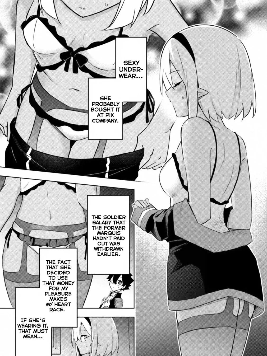 Kuro no Senki: Isekai Teni Shita Boku ga Saikyou na no wa Bed no Ue dake no You desu Chapter 8 page 32 - 