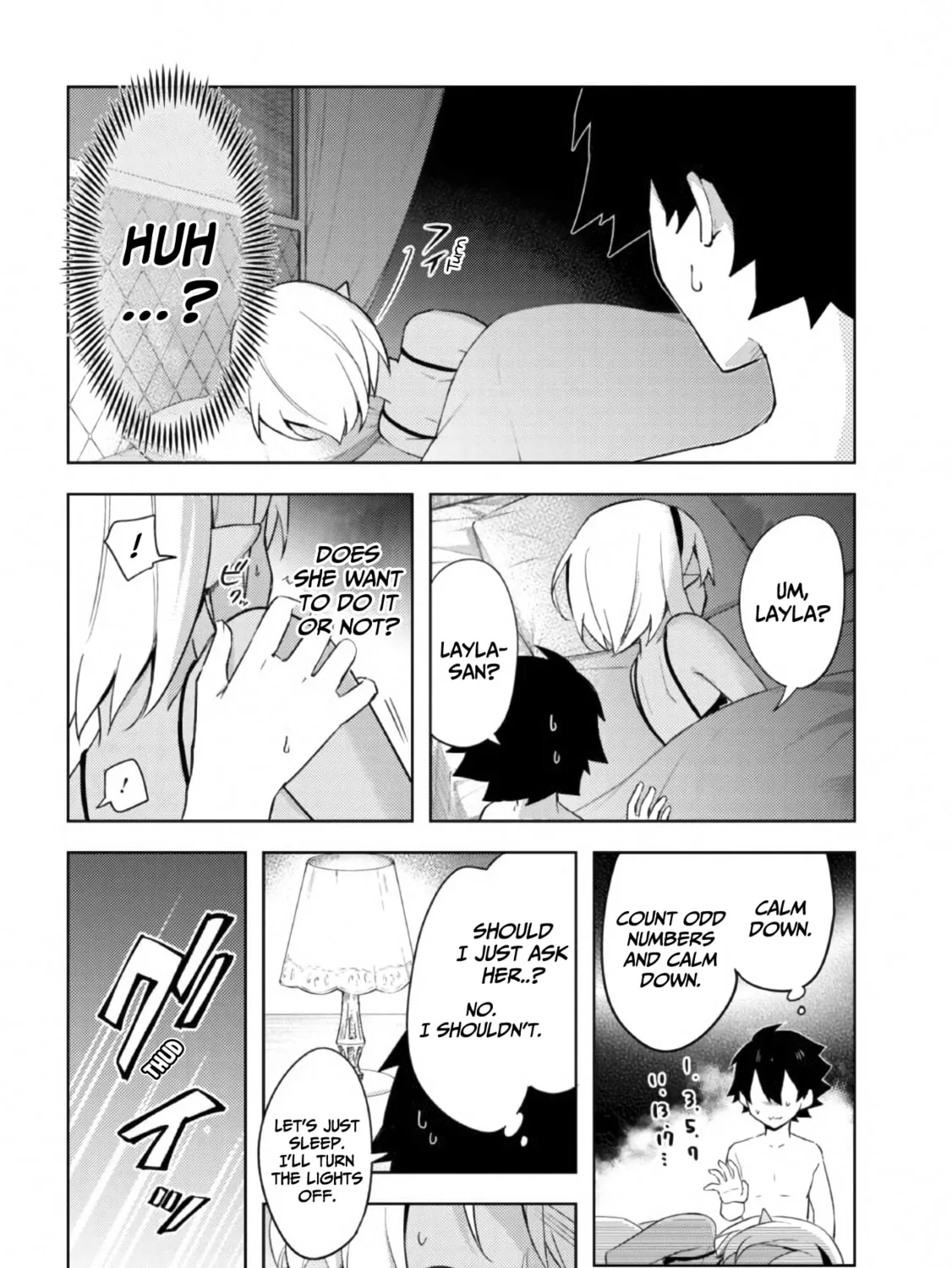 Kuro no Senki: Isekai Teni Shita Boku ga Saikyou na no wa Bed no Ue dake no You desu Chapter 8 page 34 - 
