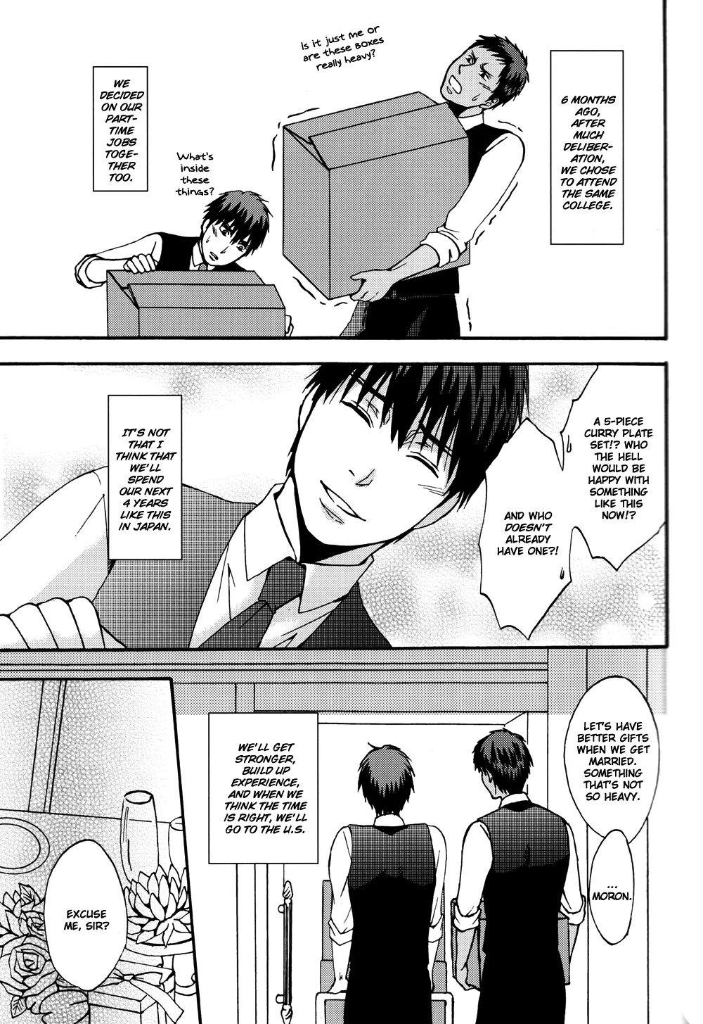 Kuroko no Basuke dj - AK Working Warning Chapter 13 page 3 - 