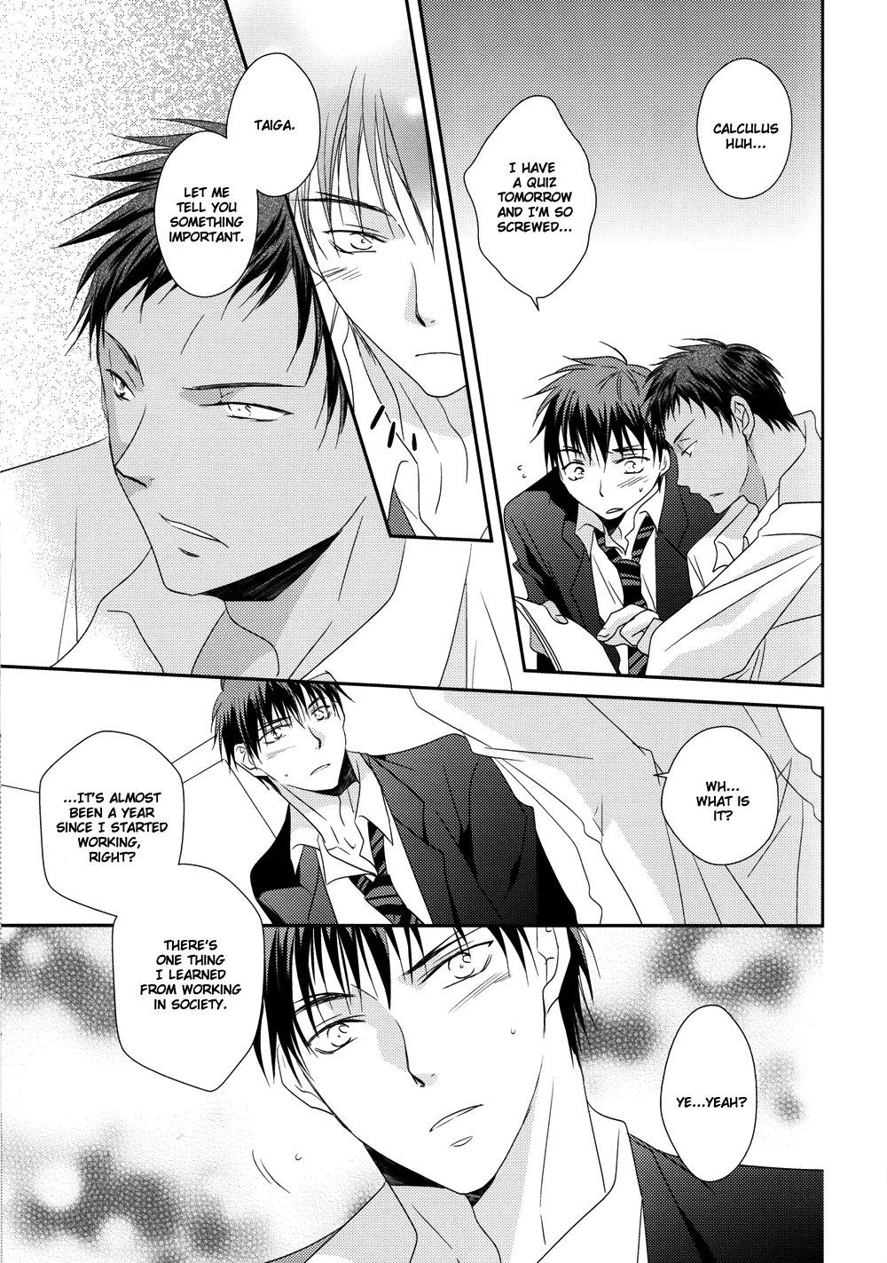 Kuroko no Basuke dj - AK Working Warning Chapter 6 page 3 - 