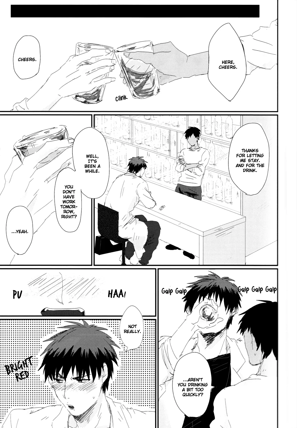 Kuroko no Basuke dj - AK Working Warning Chapter 8 page 3 - 