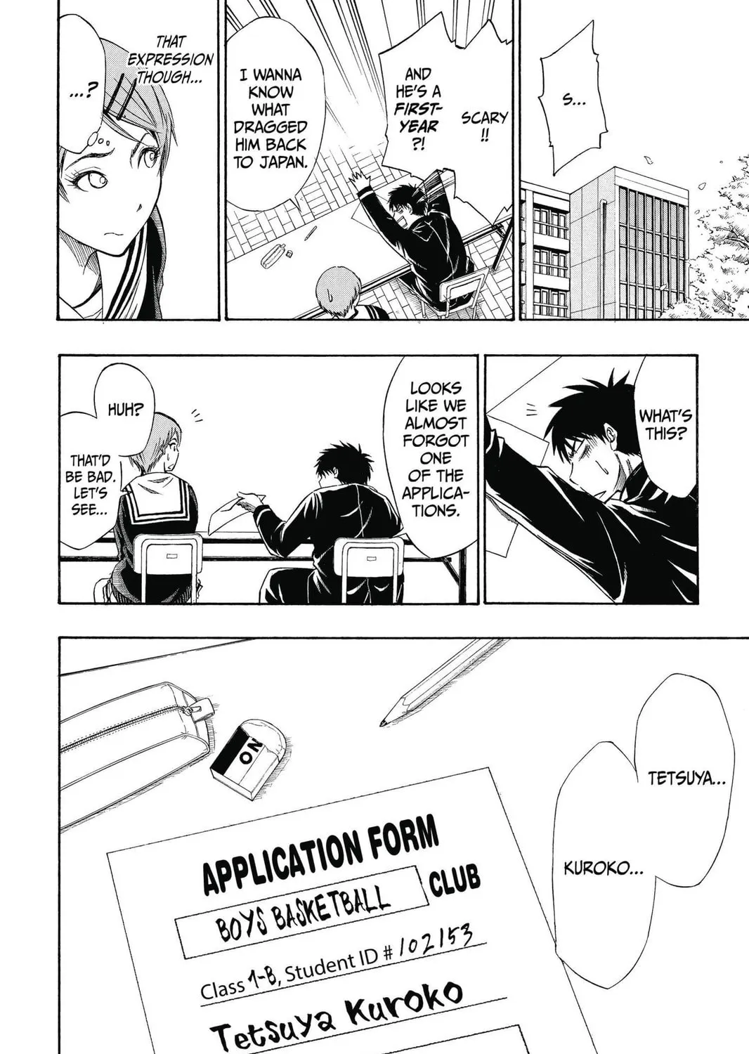 Kuroko's Basketball Chapter 1 page 21 - 