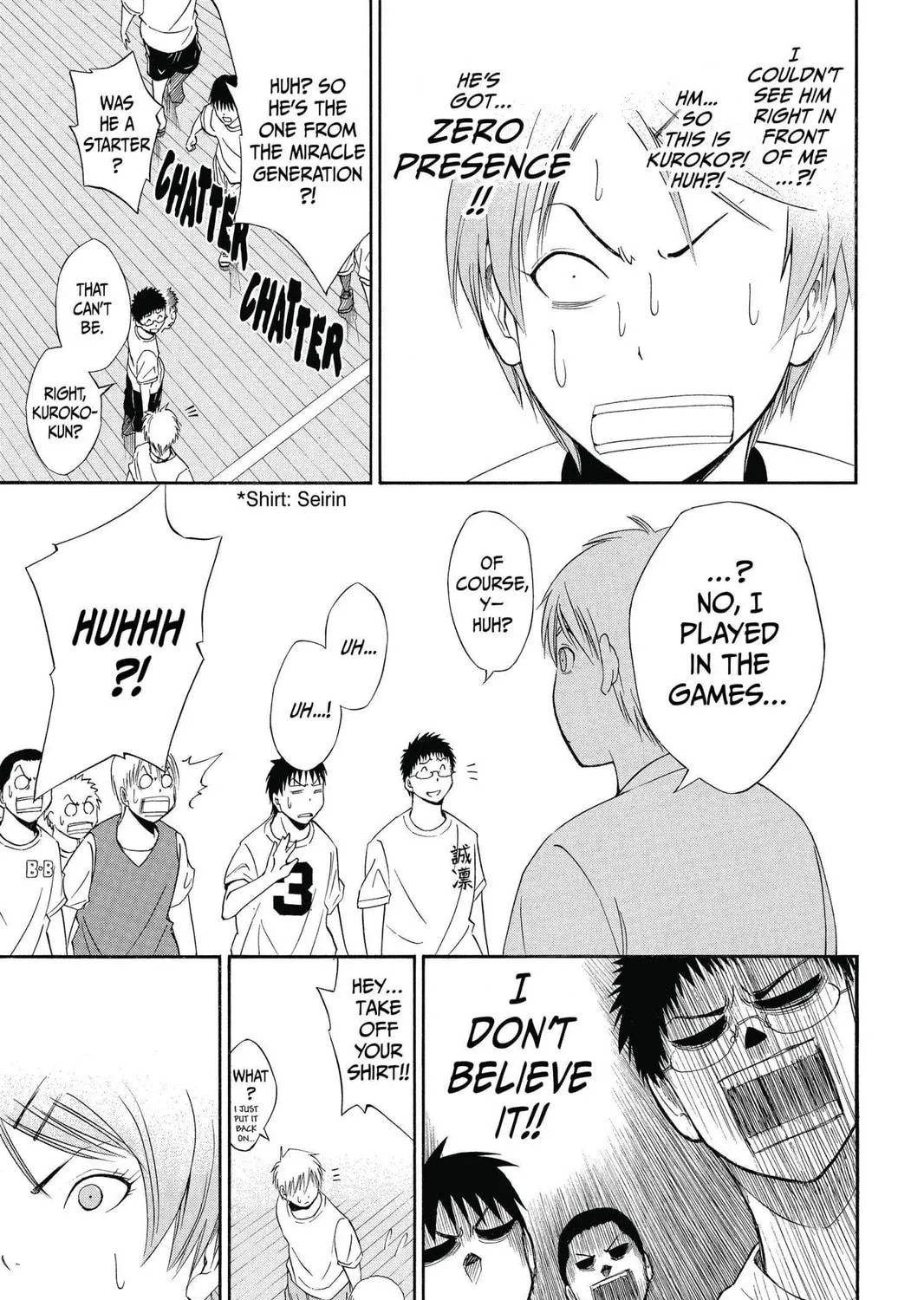 Kuroko's Basketball Chapter 1 page 39 - 