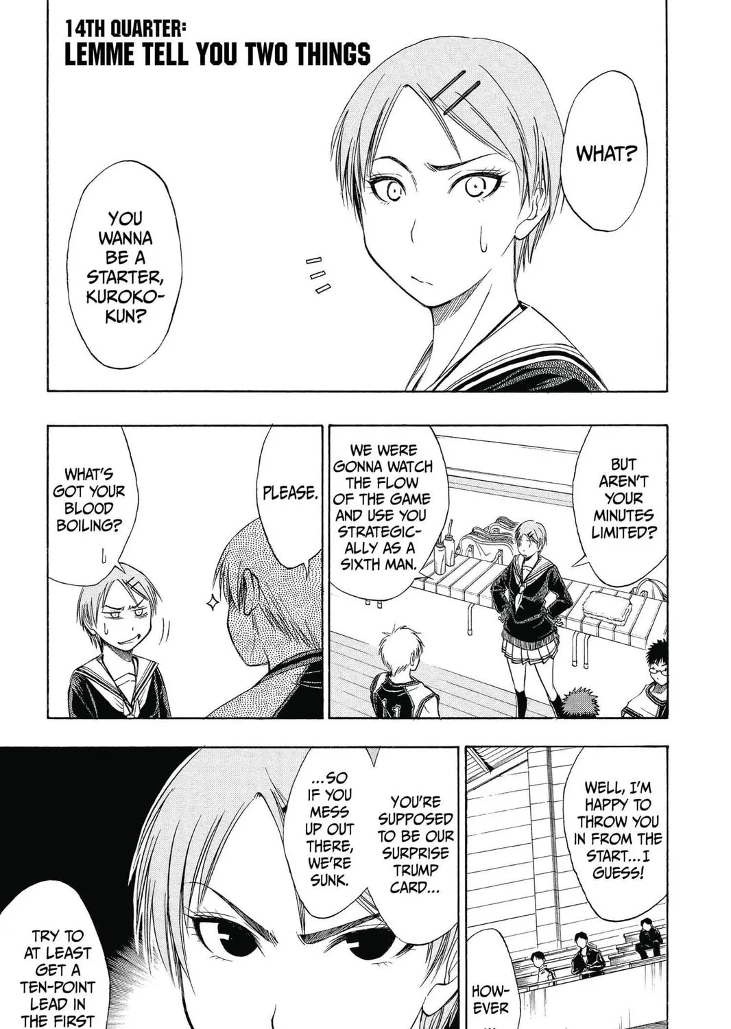 Kuroko's Basketball Chapter 14 page 1 - 