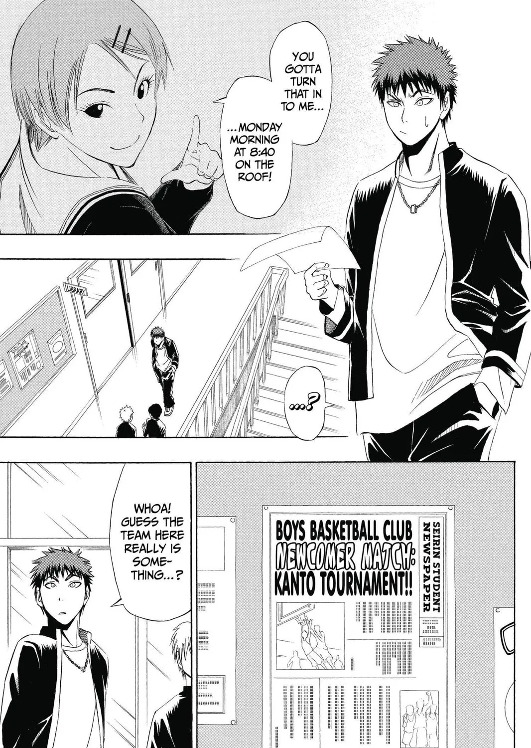 Kuroko's Basketball Chapter 2 page 13 - 
