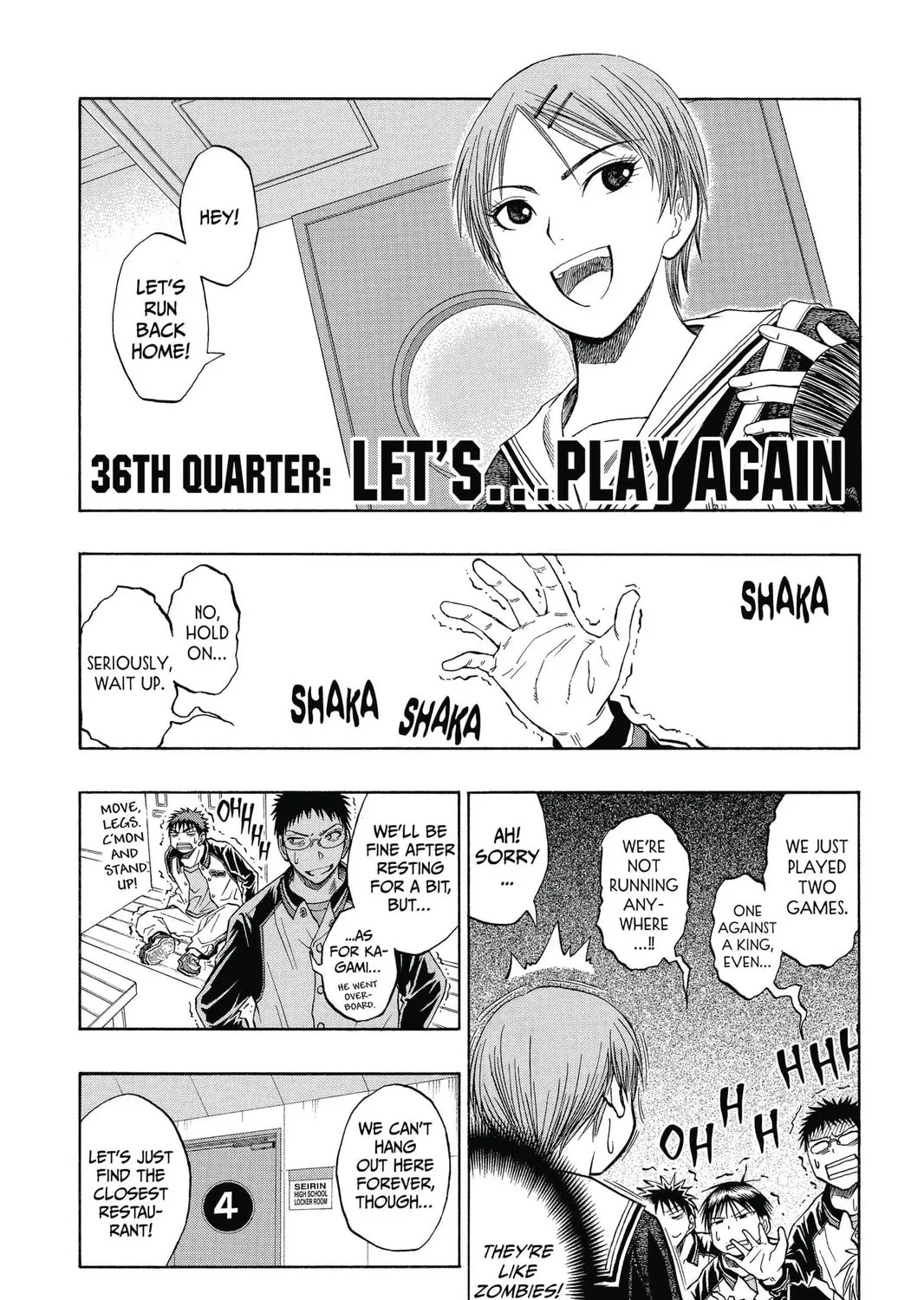 Kuroko's Basketball Chapter 36 page 3 - 