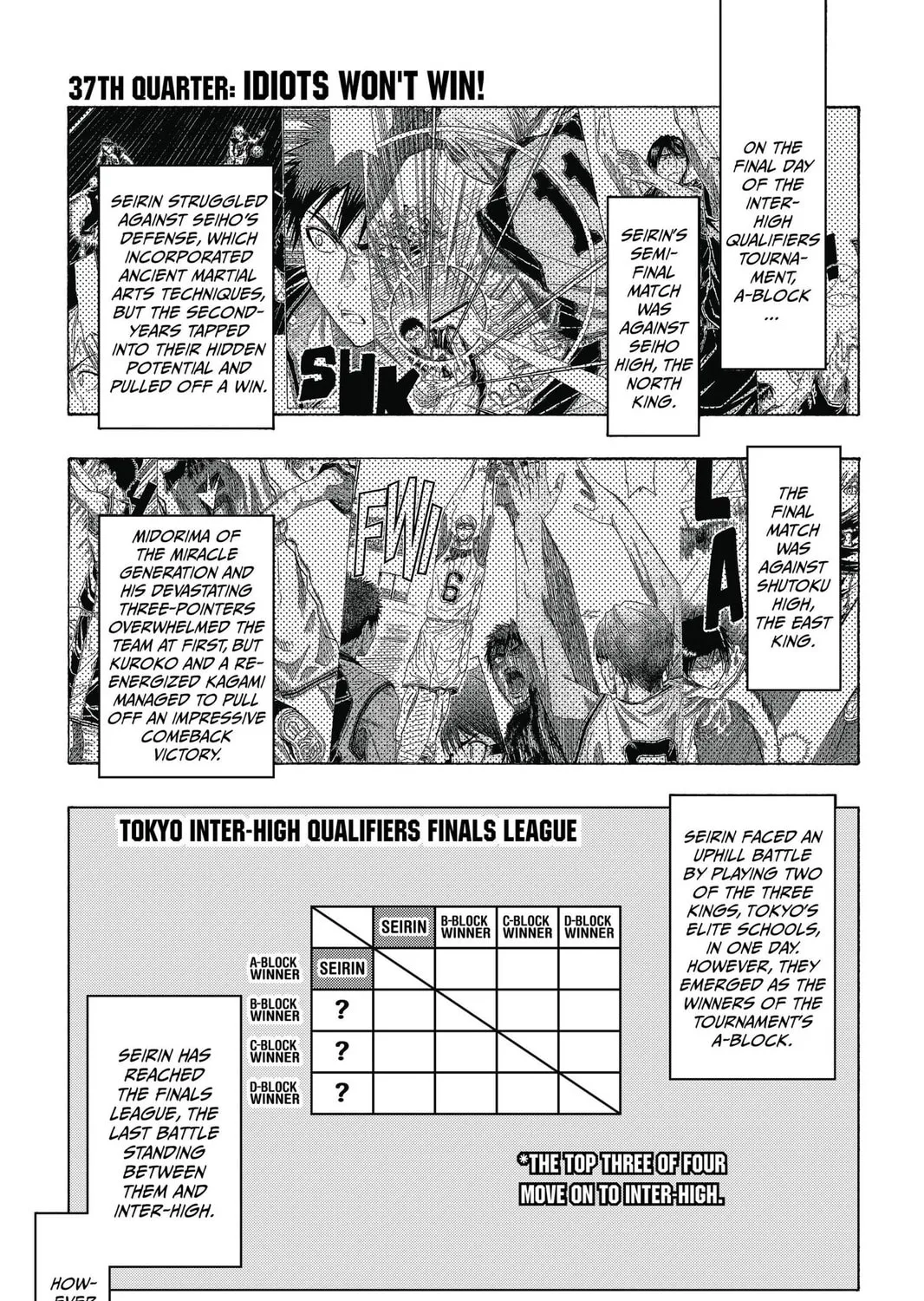 Kuroko's Basketball Chapter 37 page 1 - 