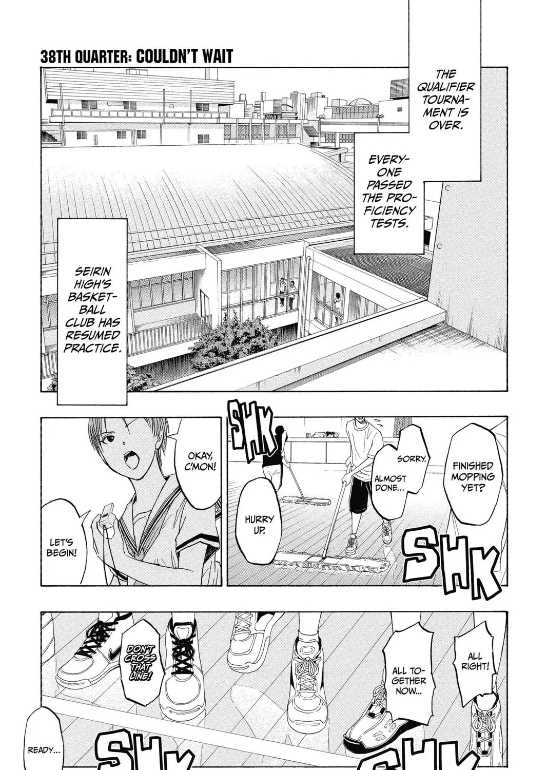 Kuroko's Basketball Chapter 38 page 1 - 