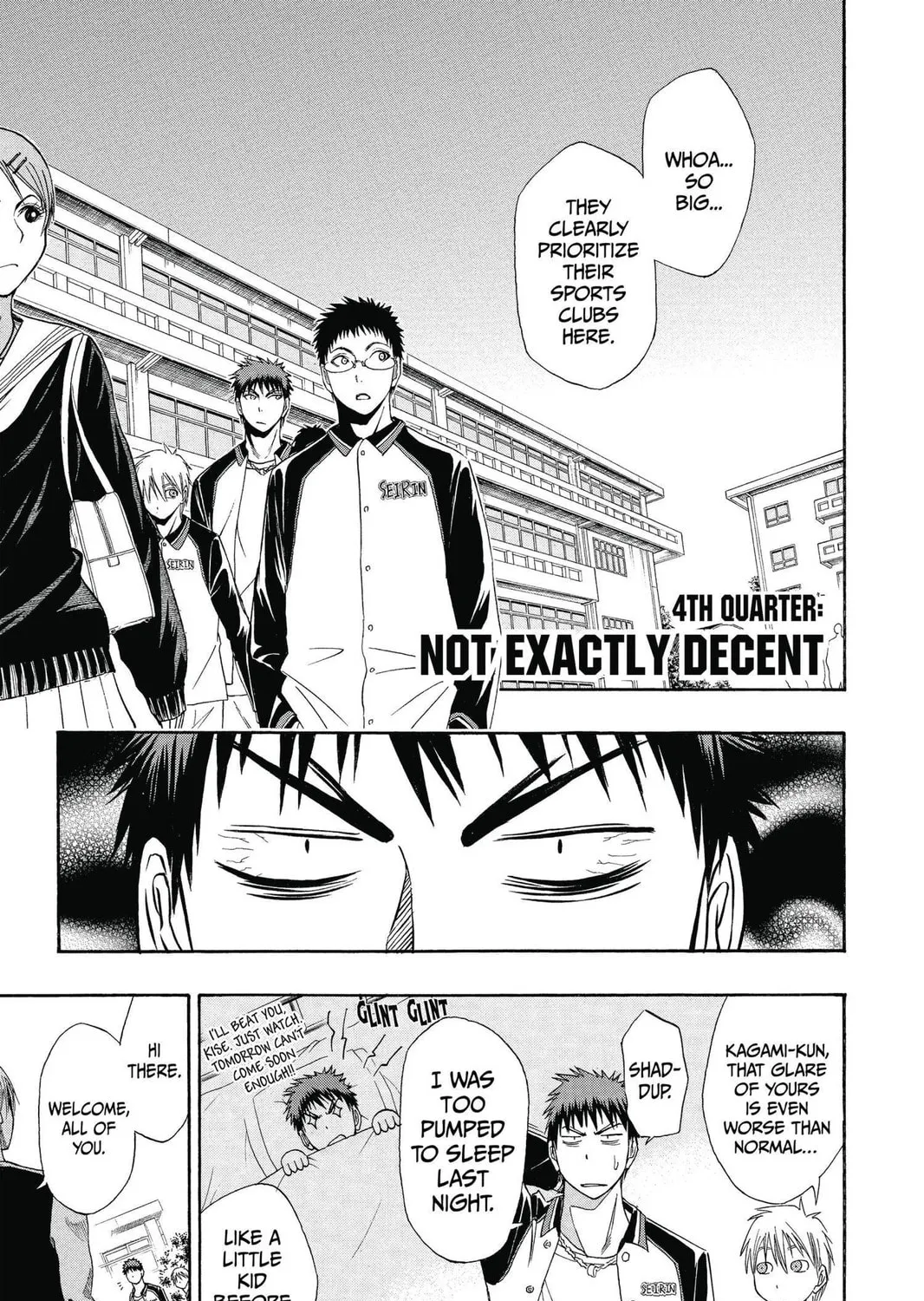 Kuroko's Basketball Chapter 4 page 1 - 