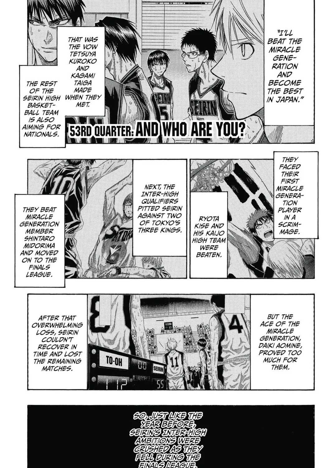 Kuroko's Basketball Chapter 53 page 1 - 