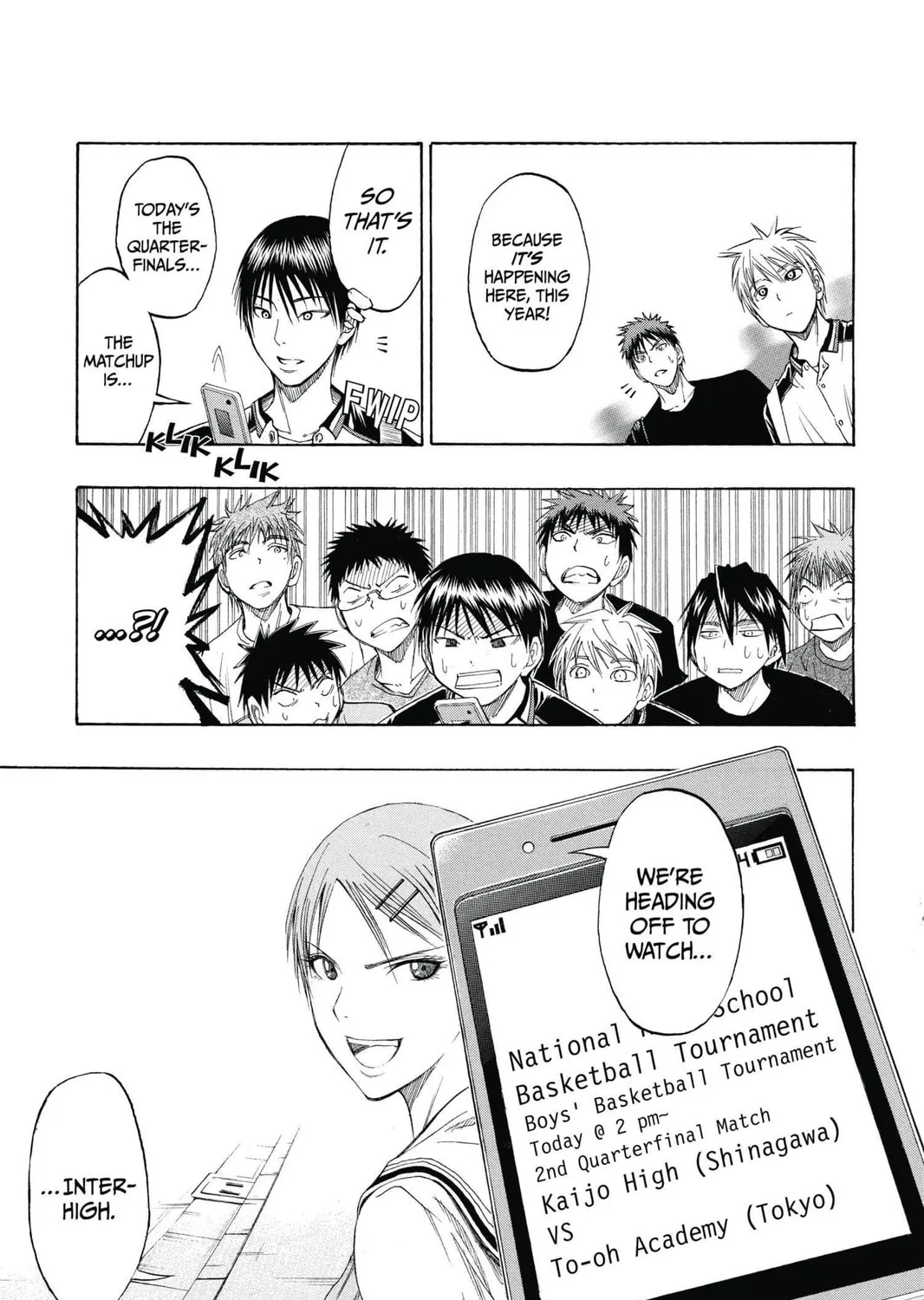 Kuroko's Basketball Chapter 62 page 37 - 