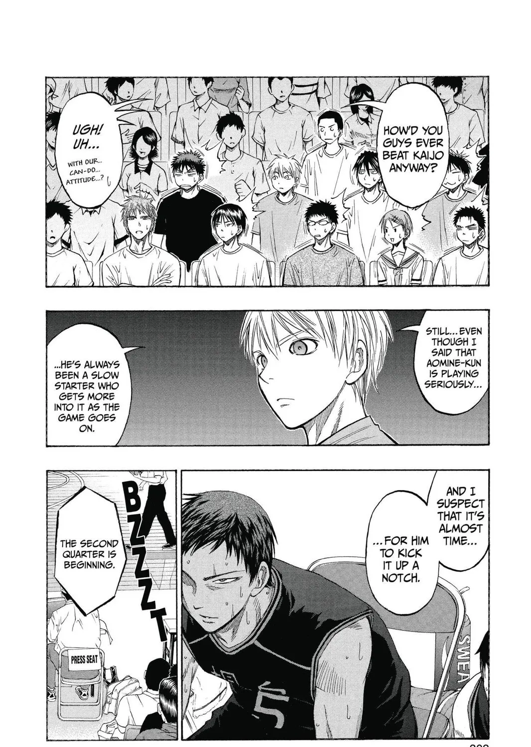 Kuroko's Basketball Chapter 66 page 3 - 