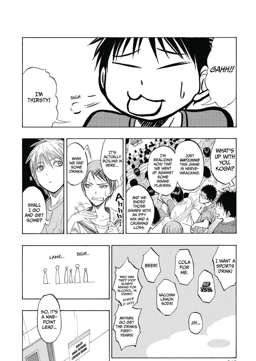 Kuroko's Basketball Chapter 68 page 11 - 