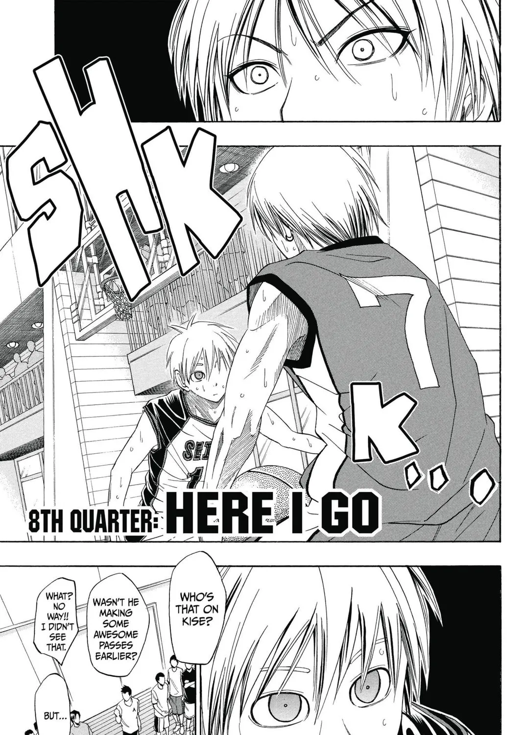 Kuroko's Basketball Chapter 8 page 1 - 
