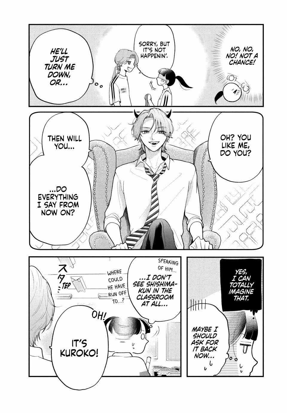 Kuroko to Akuyaku-kun Chapter 4.1 page 5 - 