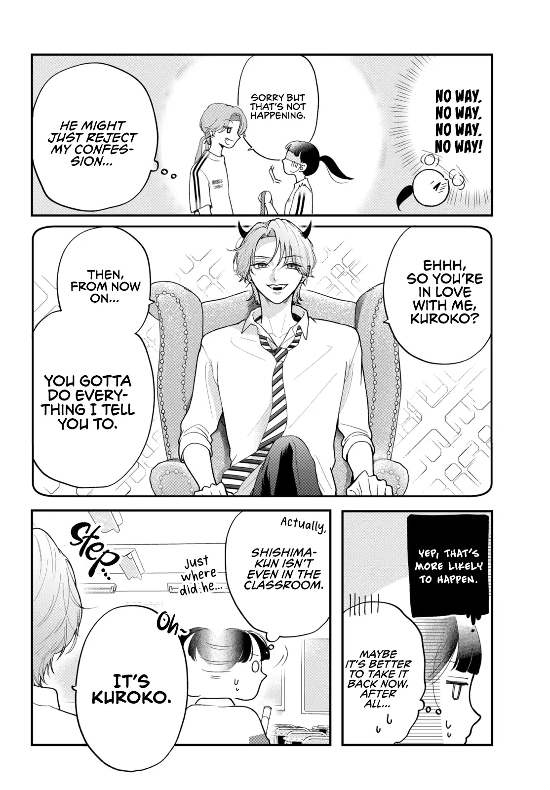 Kuroko to Akuyaku-kun Chapter 4 page 4 - 
