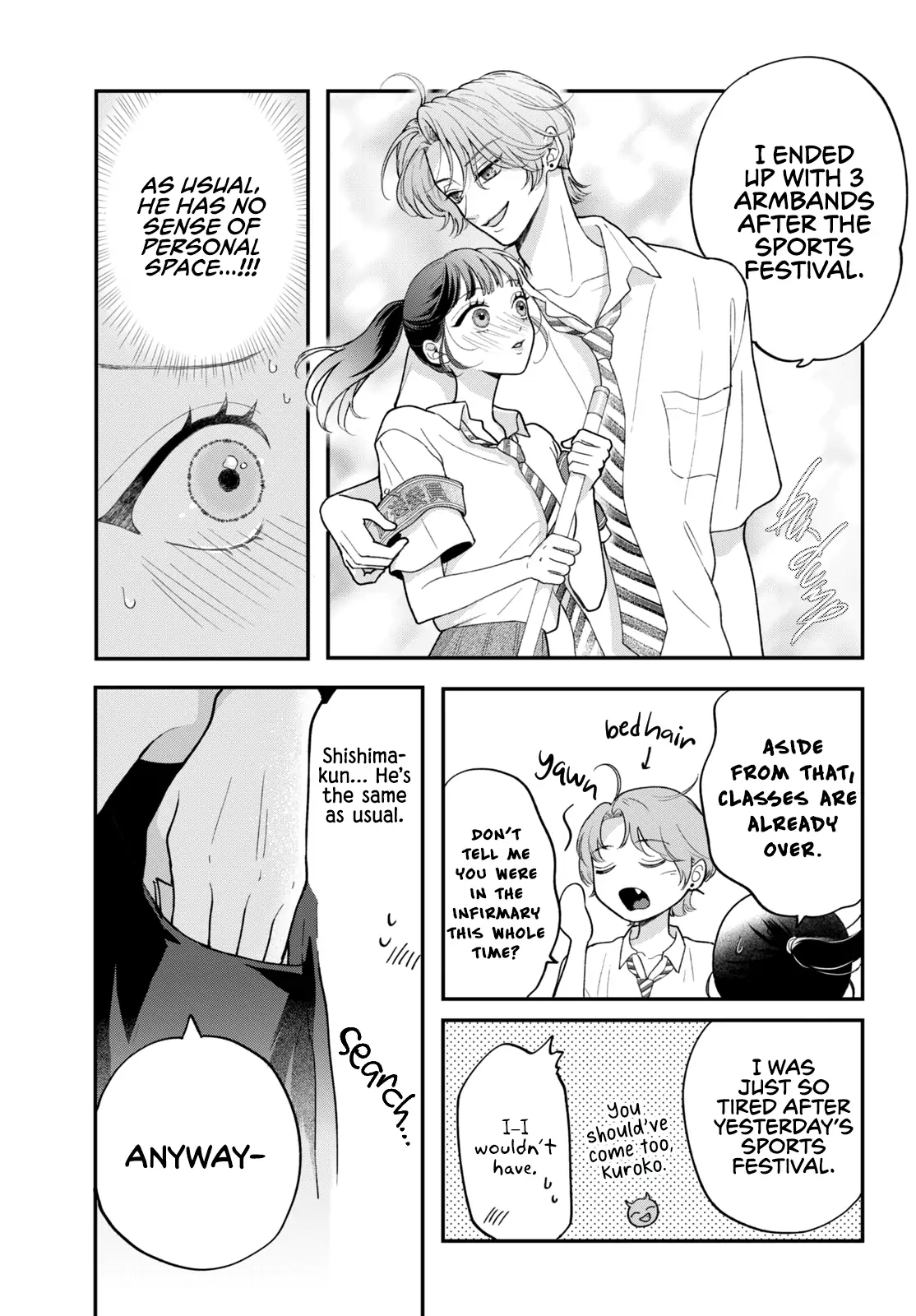 Kuroko to Akuyaku-kun Chapter 4 page 5 - 