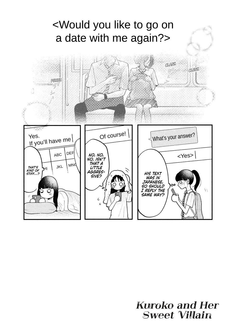 Kuroko to Akuyaku-kun Chapter 6.1 page 3 - 