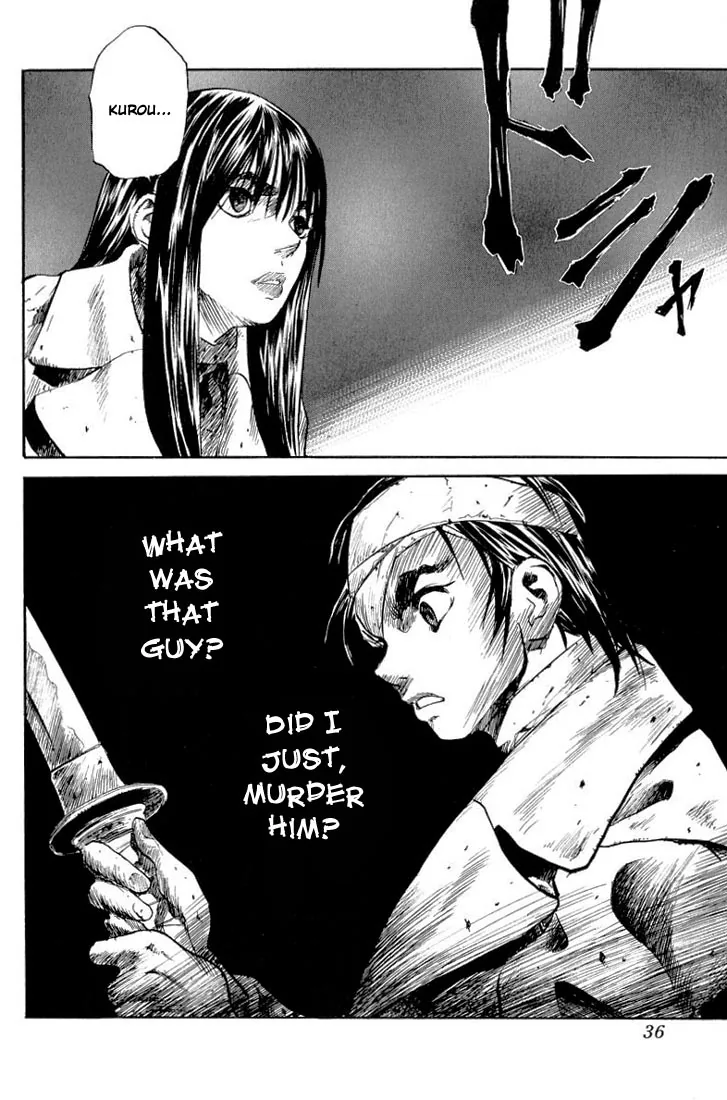 KUROZUKA Chapter 6 page 36 - 