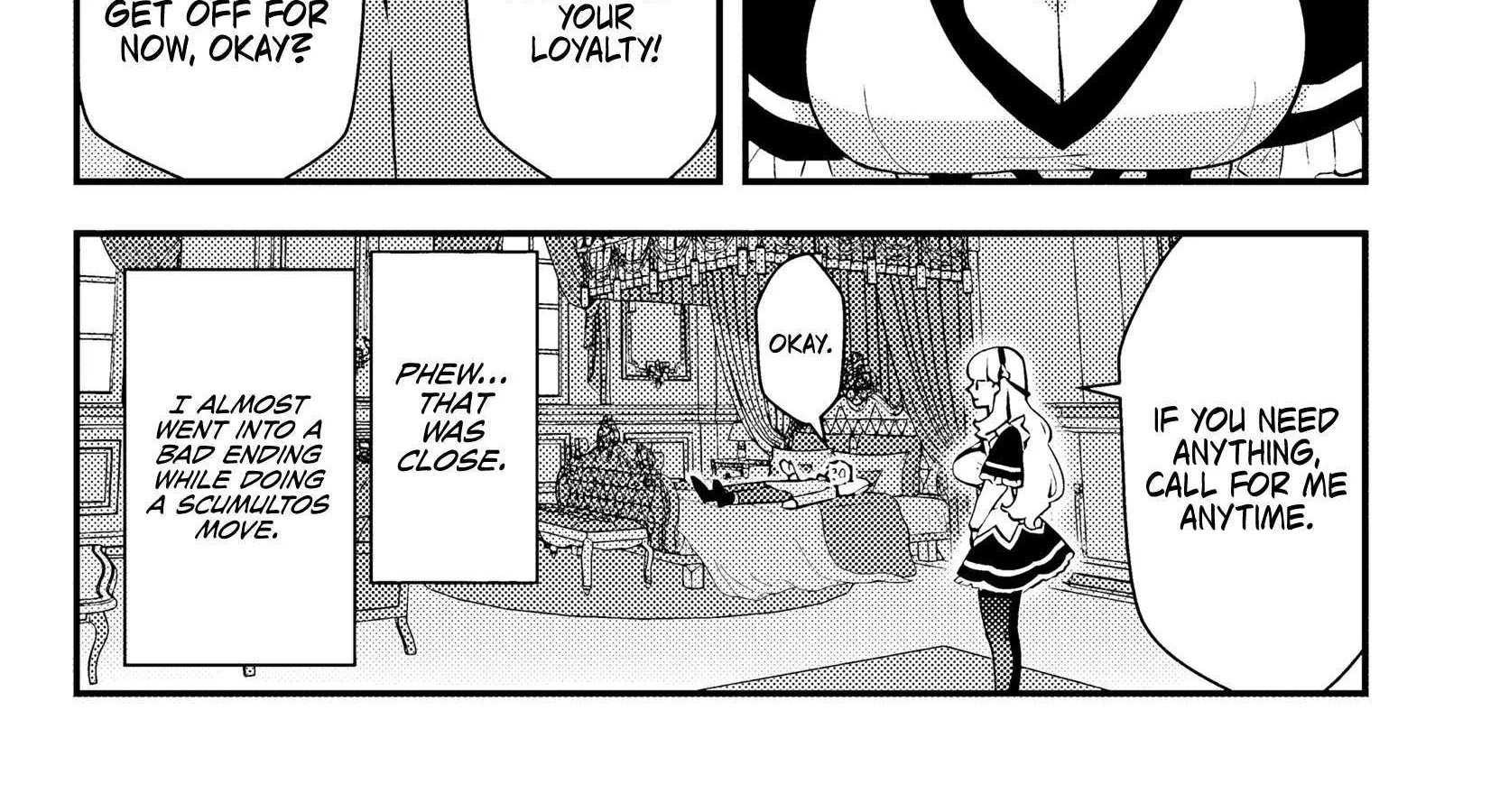 Kuzuless Oblige 18-kin ge sekai no kuzu akuyaku ni tensei shite shimatta ore wa, gensaku chishiki no chikara de dōshite mo mobu jinsei o tsukamitoritai Chapter 4.2 page 28 - 