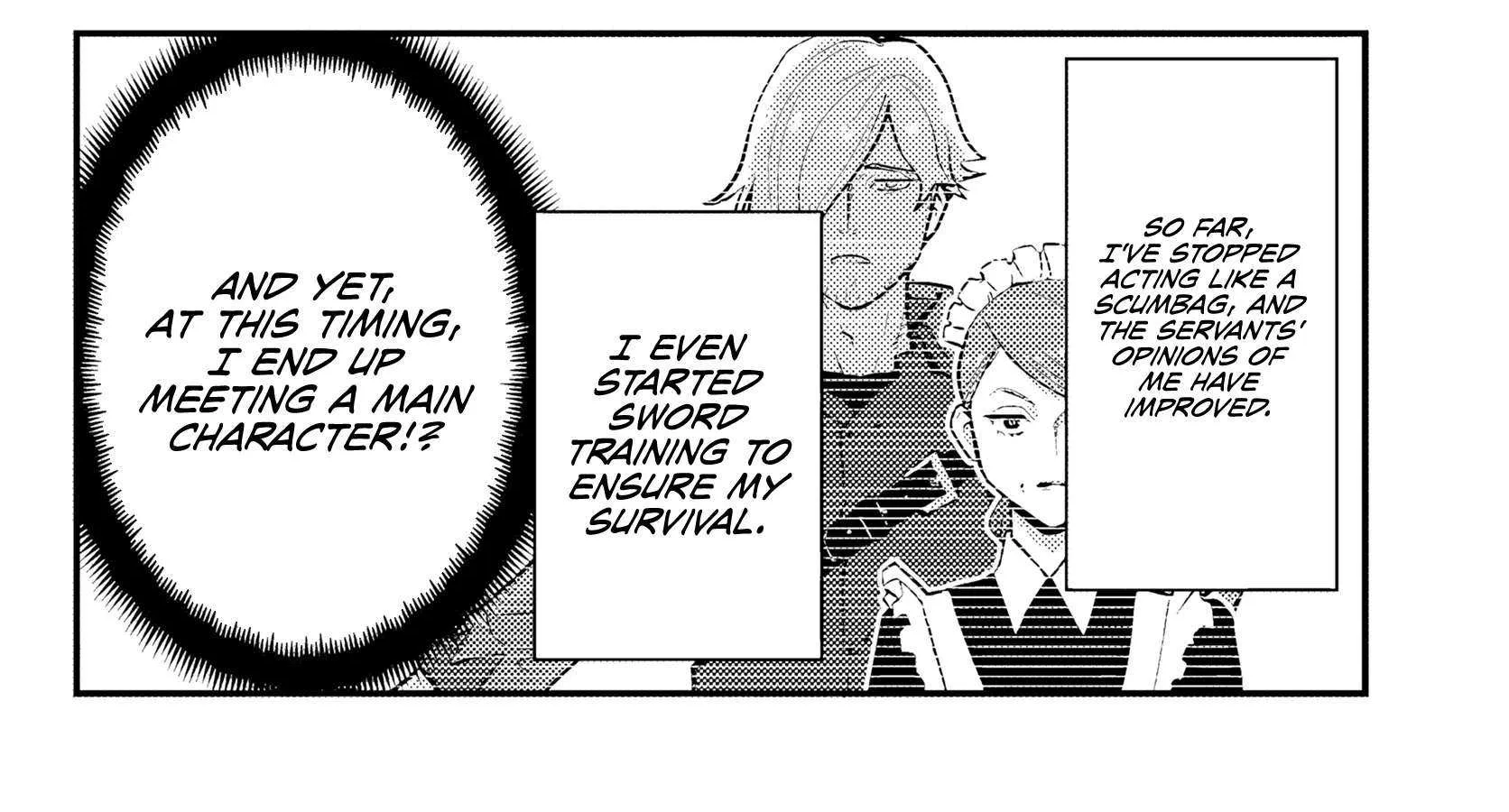 Kuzuless Oblige 18-kin ge sekai no kuzu akuyaku ni tensei shite shimatta ore wa, gensaku chishiki no chikara de dōshite mo mobu jinsei o tsukamitoritai Chapter 5.1 page 12 - 