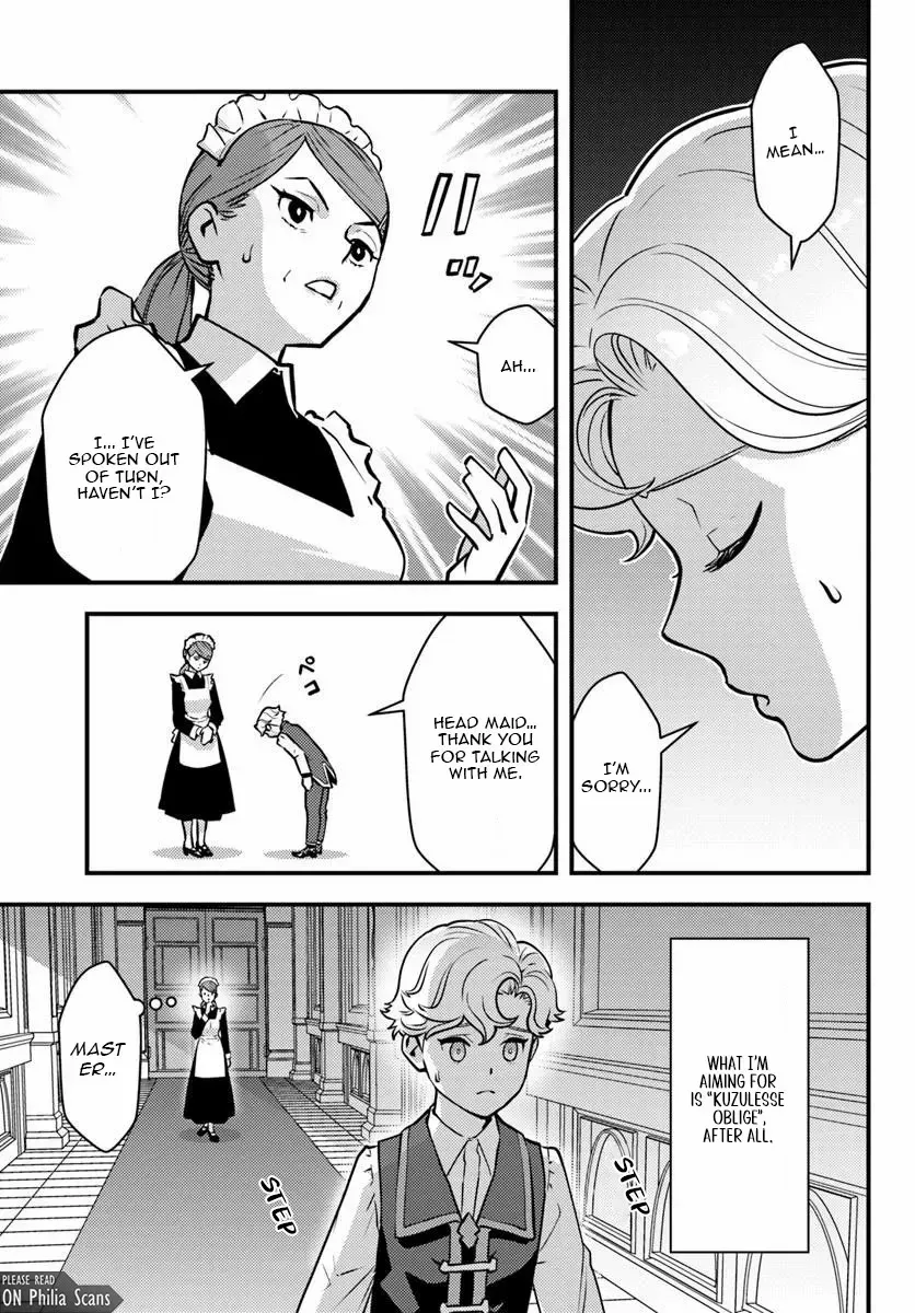 Kuzuless Oblige 18-kin ge sekai no kuzu akuyaku ni tensei shite shimatta ore wa, gensaku chishiki no chikara de dōshite mo mobu jinsei o tsukamitoritai Chapter 7.2 page 12 - 