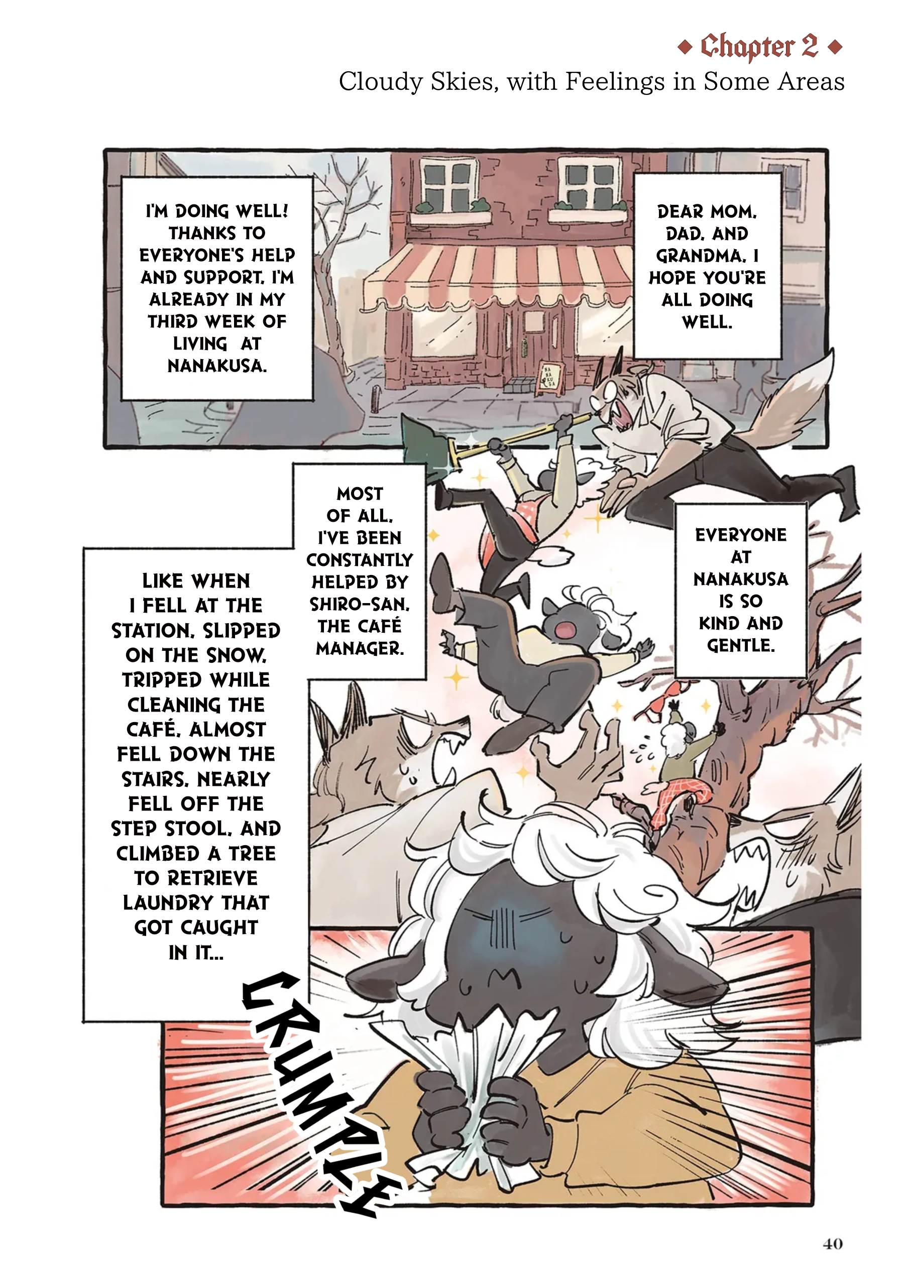 Kyou mo Café Nanakusa Biyori Chapter 3 page 1 - 