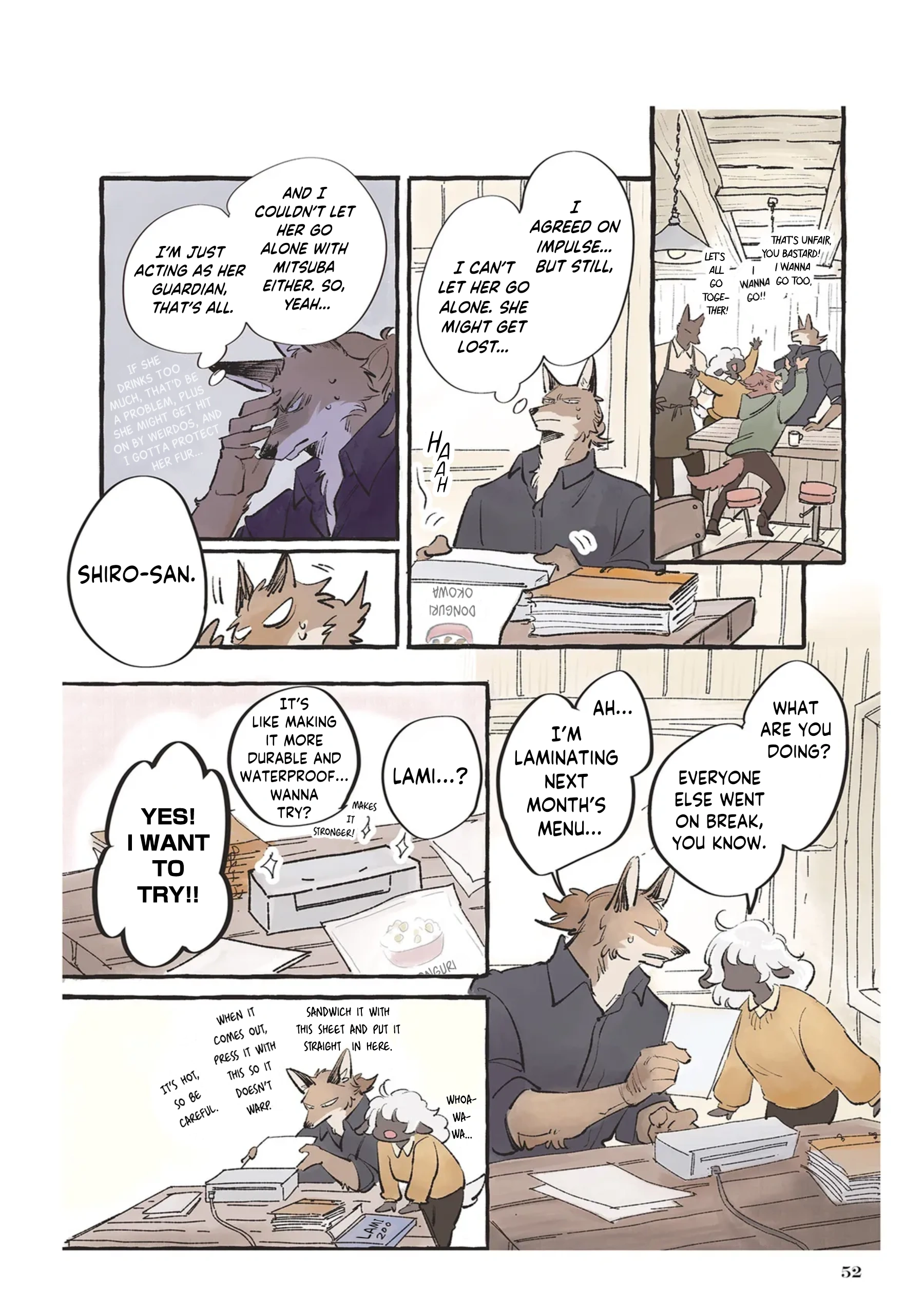 Kyou mo Café Nanakusa Biyori Chapter 4 page 6 - 
