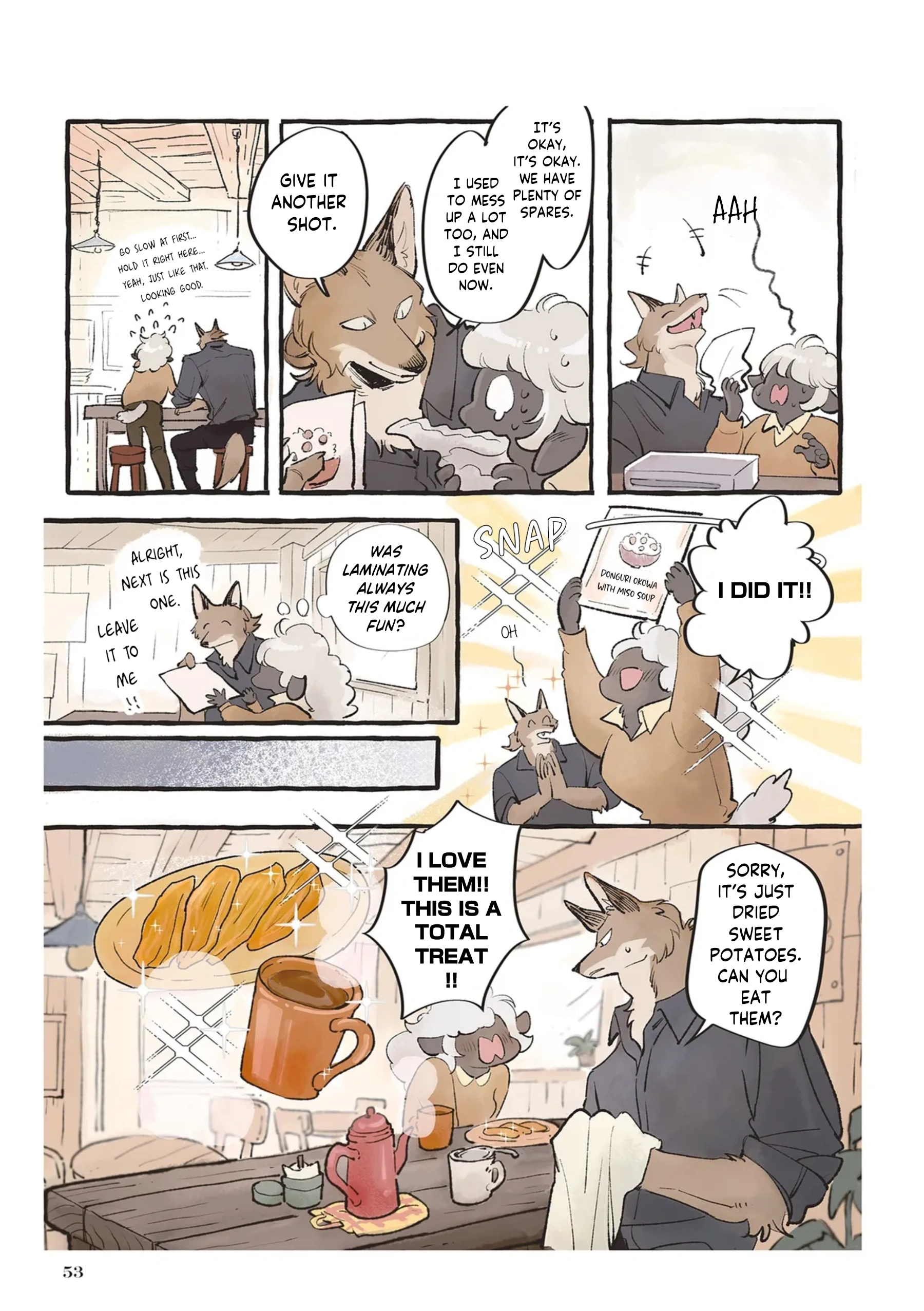 Kyou mo Café Nanakusa Biyori Chapter 4 page 7 - 