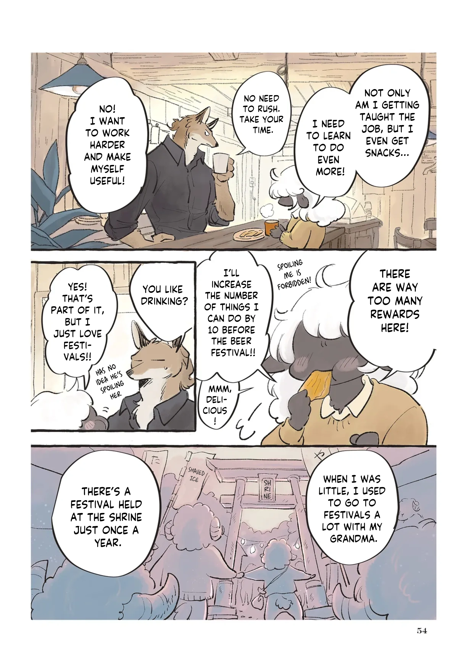Kyou mo Café Nanakusa Biyori Chapter 4 page 8 - 