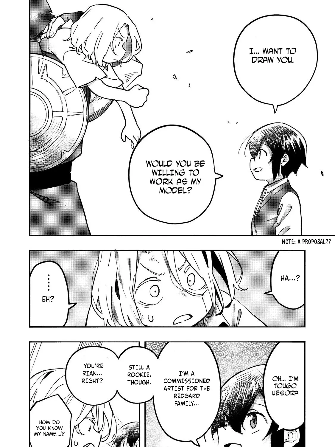 Kyou mo E ni Kaita Mochi ga Umai Chapter 25 page 36 - 