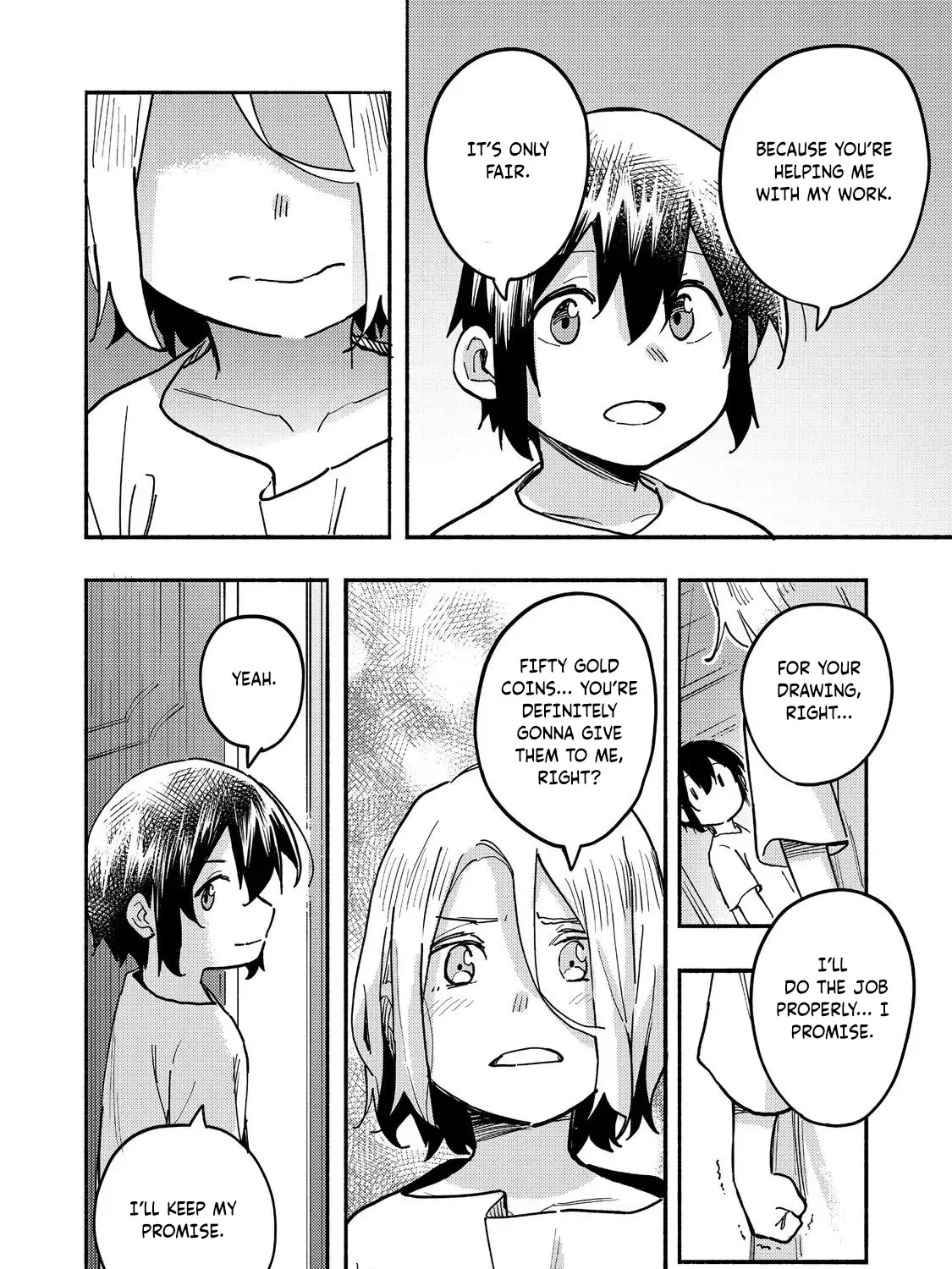 Kyou mo E ni Kaita Mochi ga Umai Chapter 26 page 37 - 
