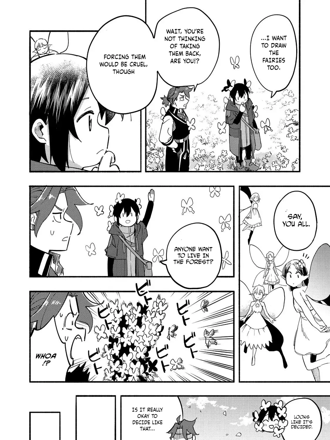 Kyou mo E ni Kaita Mochi ga Umai Chapter 27 page 33 - 