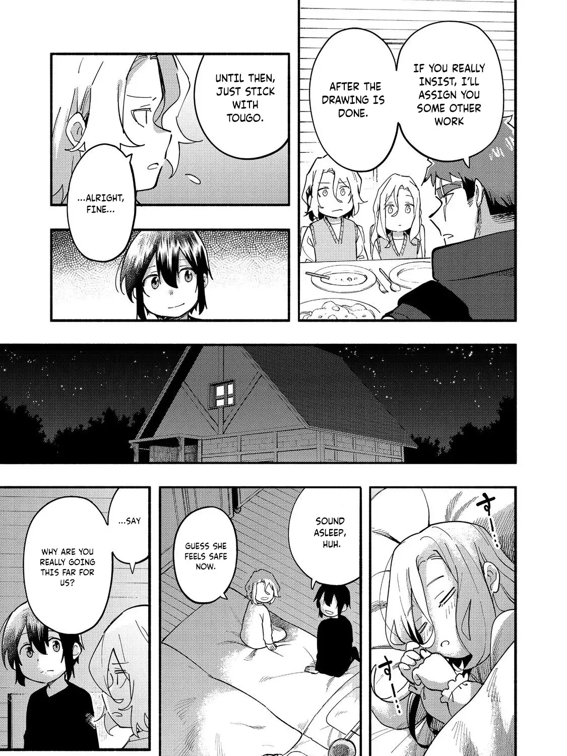 Kyou mo E ni Kaita Mochi ga Umai Chapter 27 page 59 - 