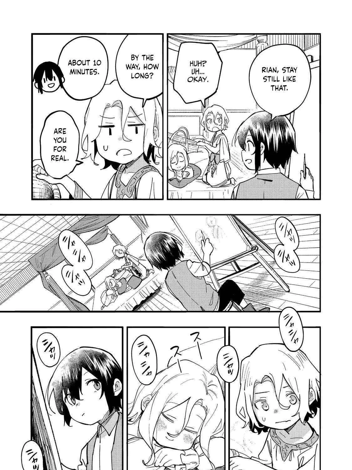 Kyou mo E ni Kaita Mochi ga Umai Chapter 28 page 14 - 