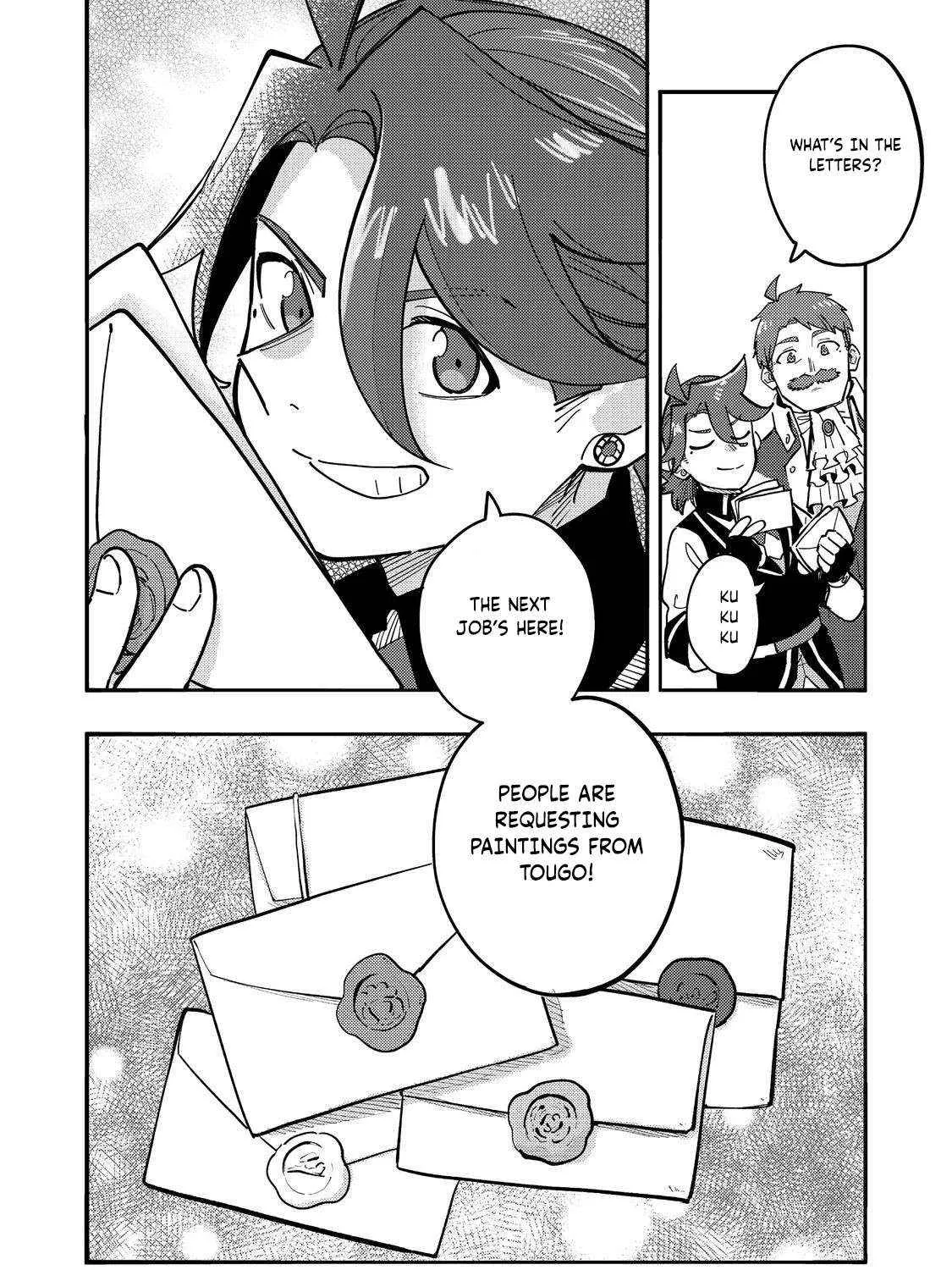 Kyou mo E ni Kaita Mochi ga Umai Chapter 28 page 64 - 