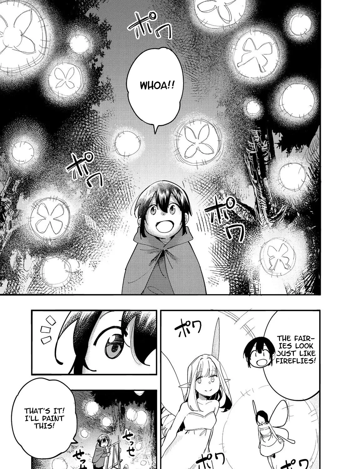 Kyou mo E ni Kaita Mochi ga Umai Chapter 29 page 14 - 