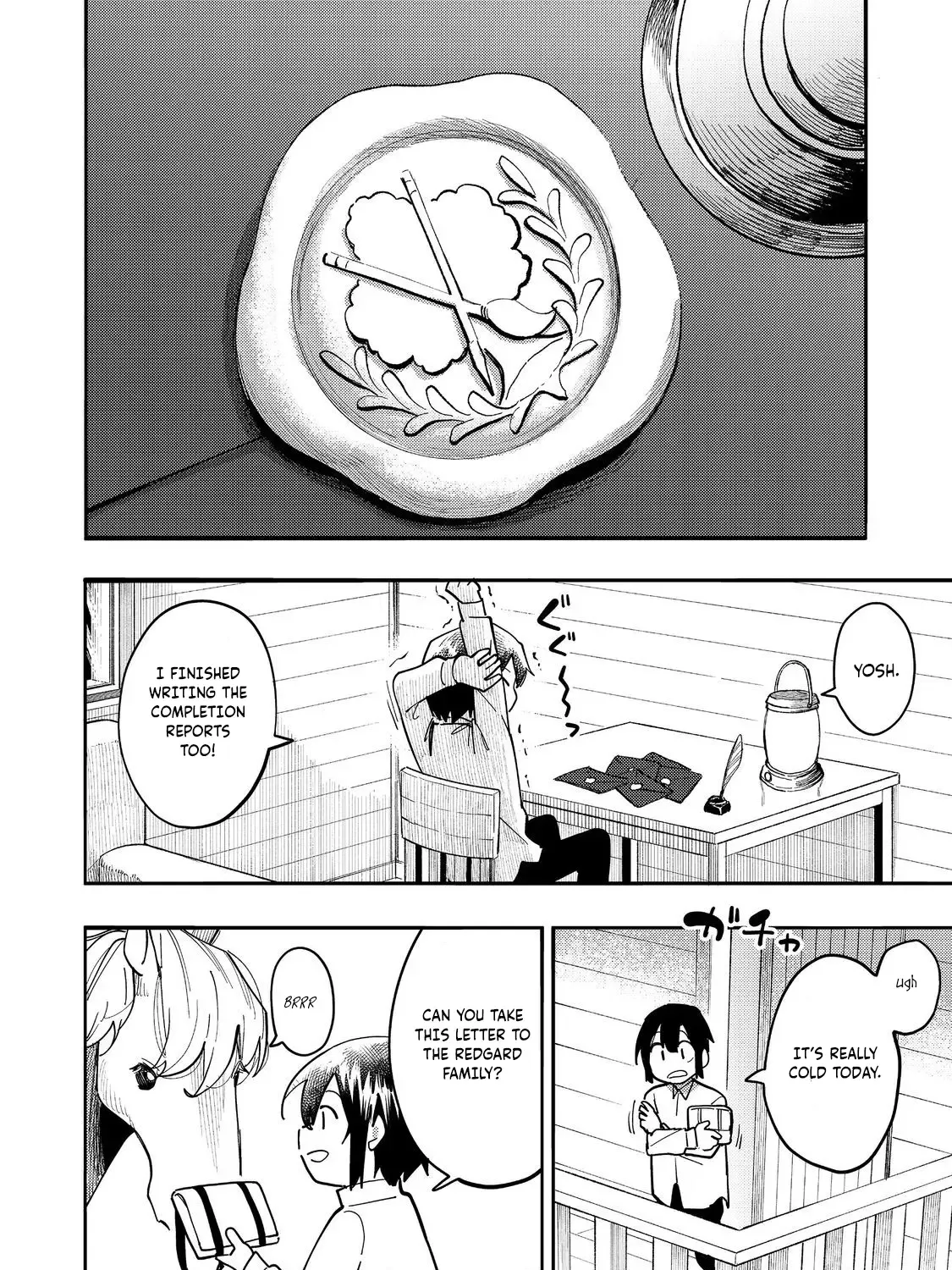 Kyou mo E ni Kaita Mochi ga Umai Chapter 29 page 24 - 