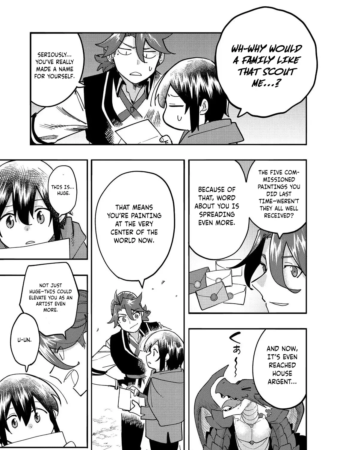 Kyou mo E ni Kaita Mochi ga Umai Chapter 29 page 38 - 